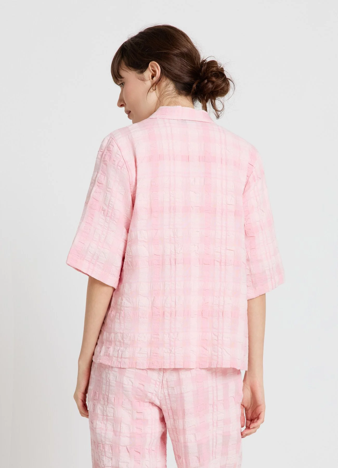 Camicia a quadri semitrasparente - Image 3