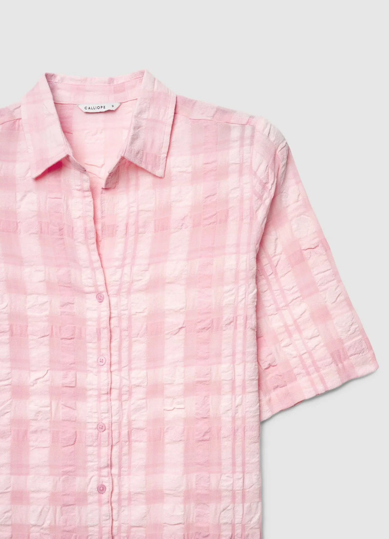 Camicia a quadri semitrasparente - Image 6