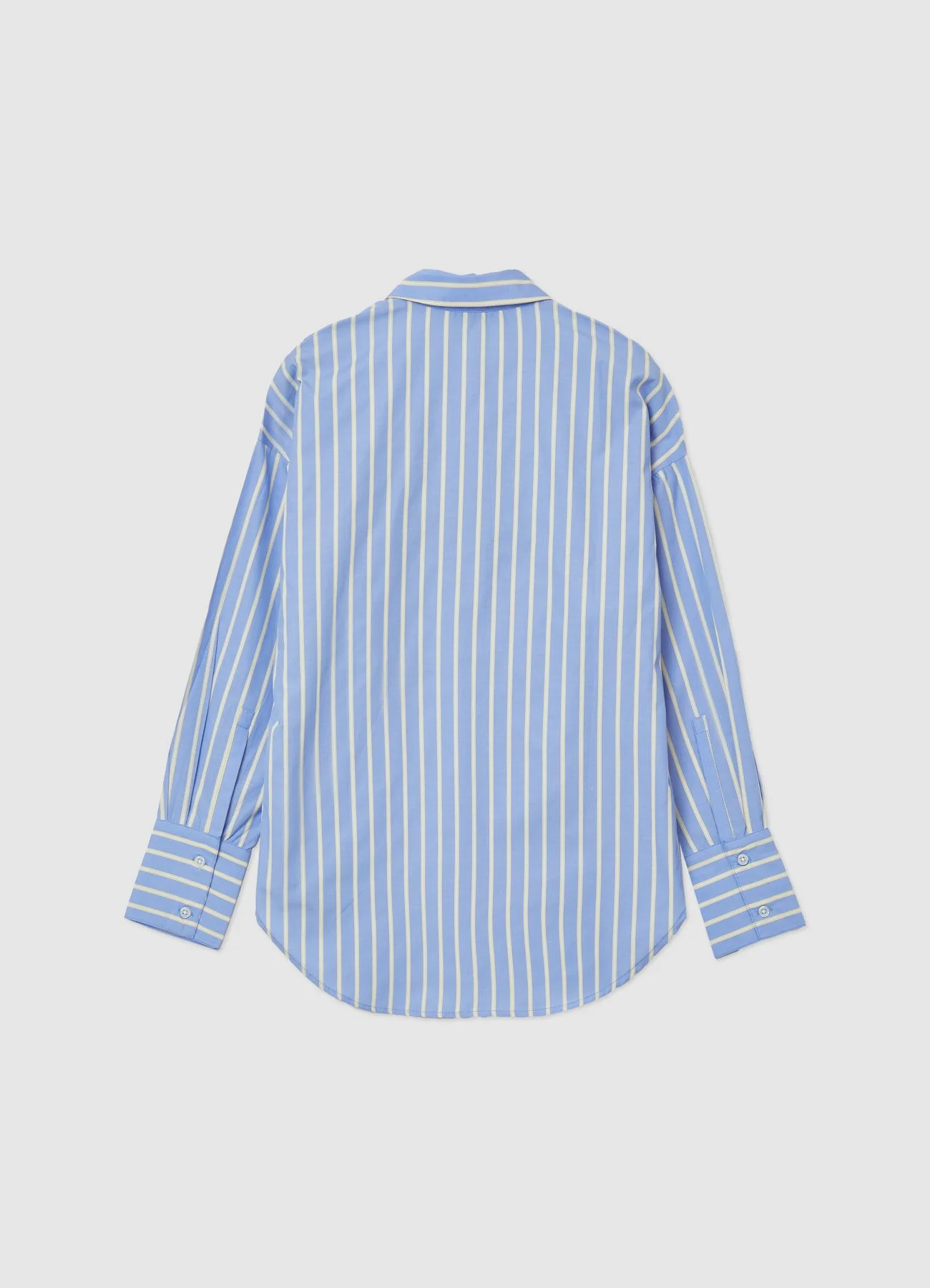 Camicia a righe con bra top - Image 7