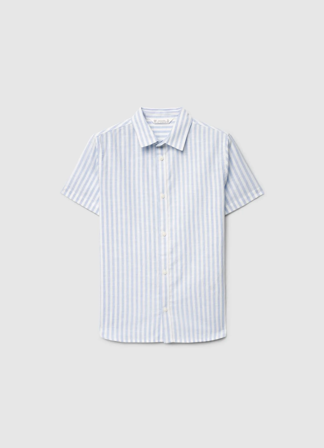 Camicia a righe con colletto classico - Image 2