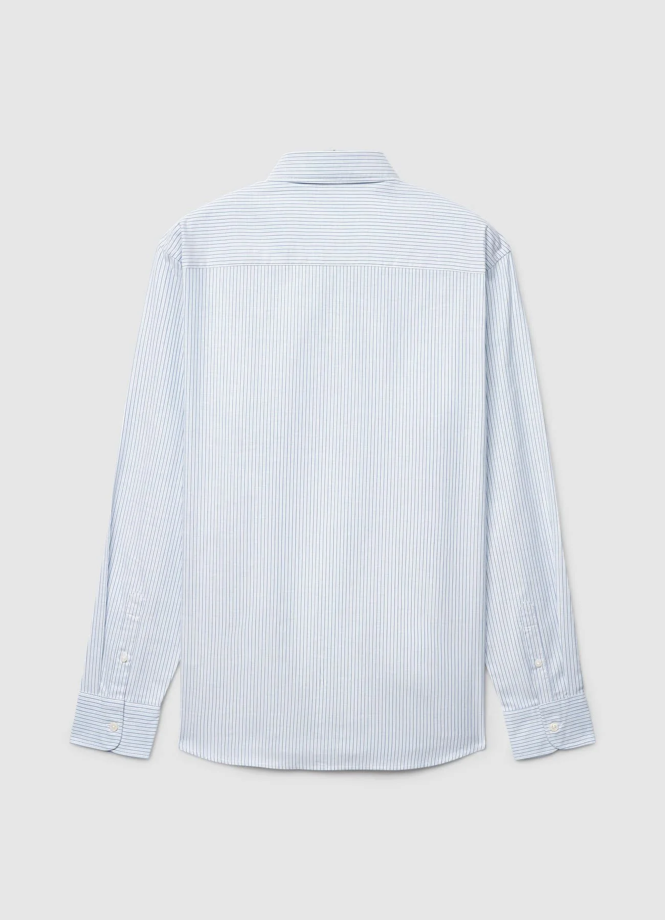 Camicia a righe con colletto classico - Image 5