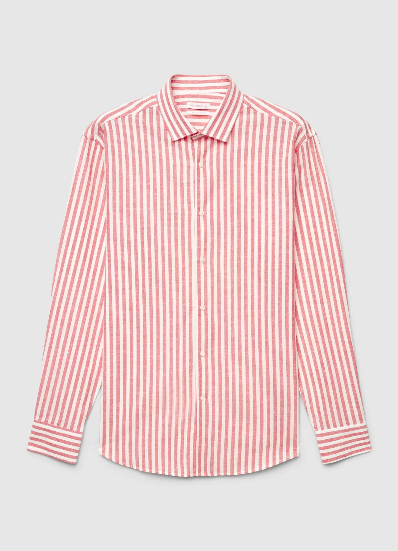 Camicia a righe con colletto classico - Image 6