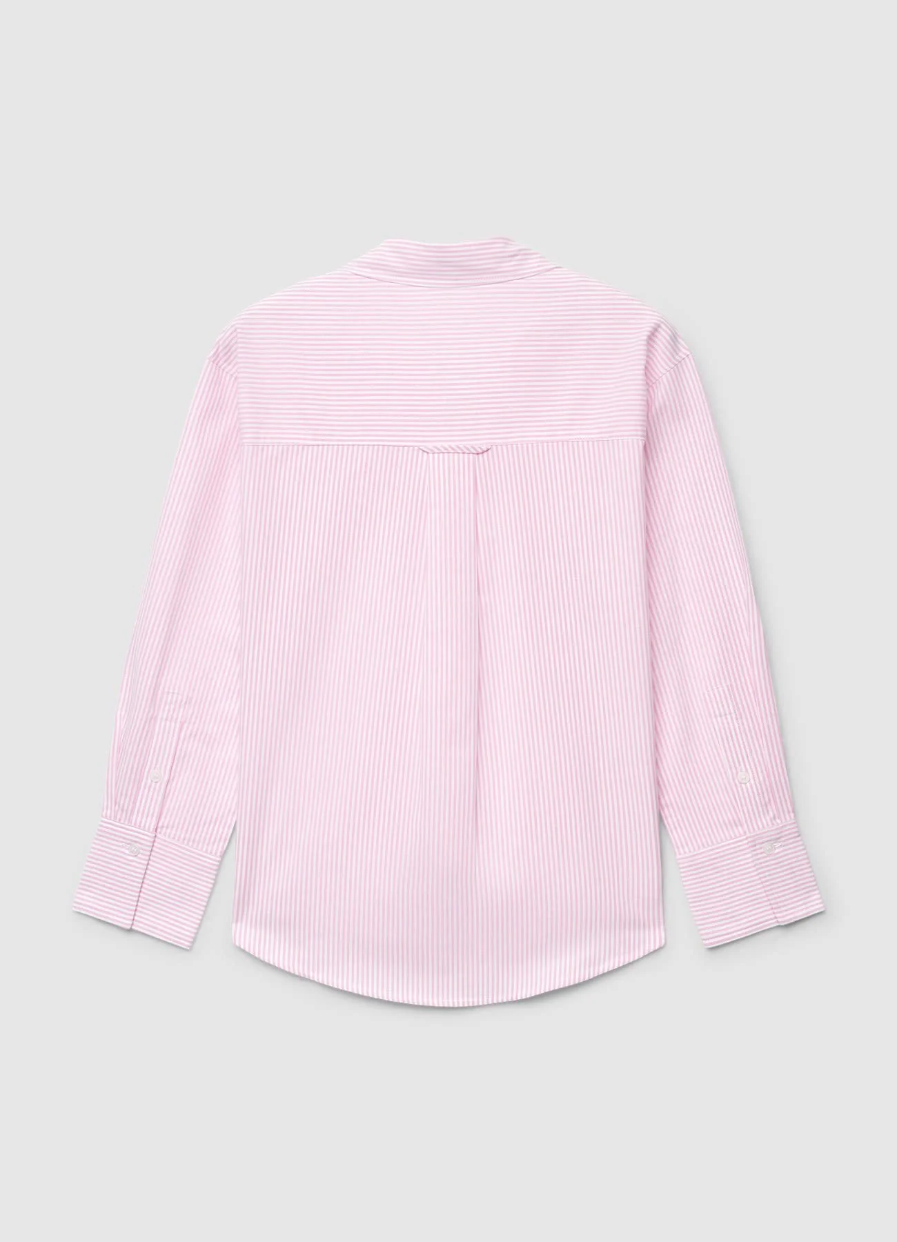 Camicia a righe con scollo a V - Image 6