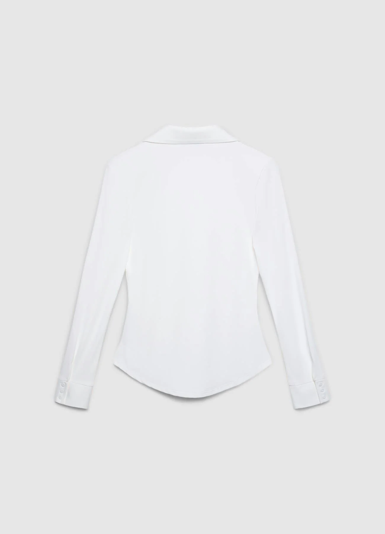 Camicia avvitata tessuto elasticizzato - Image 6