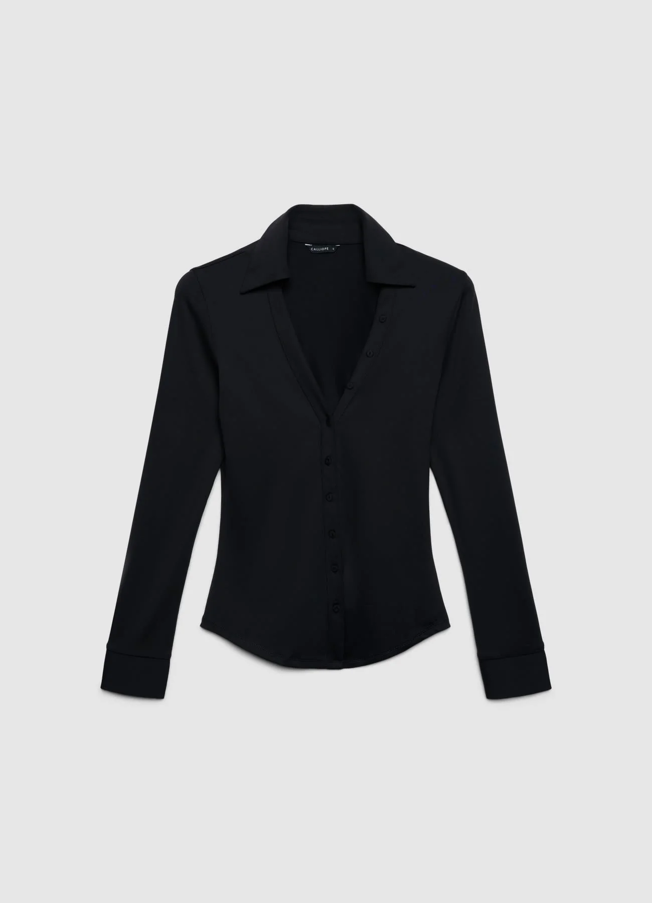 Camicia avvitata tessuto elasticizzato - Image 6