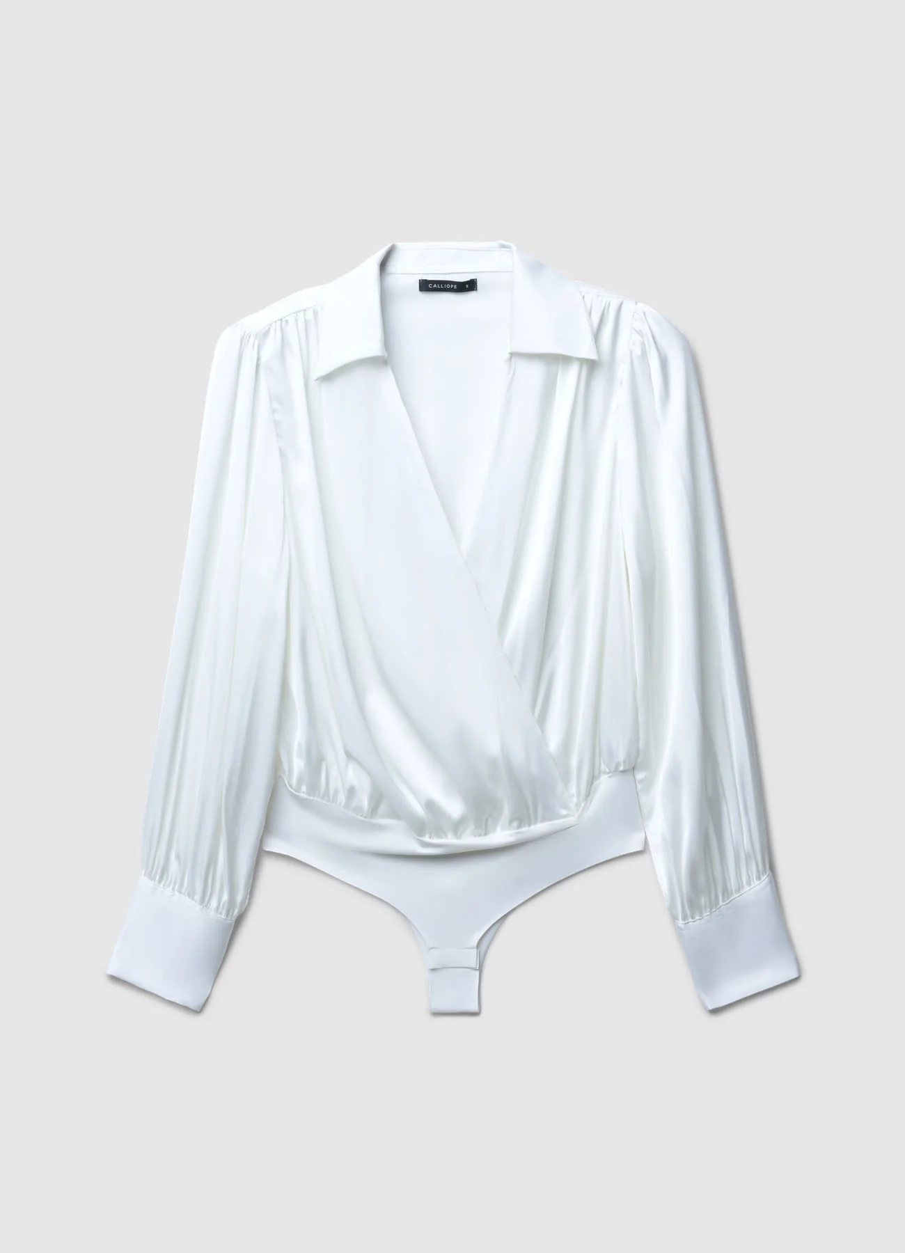 Camicia body in simil satin - Image 5