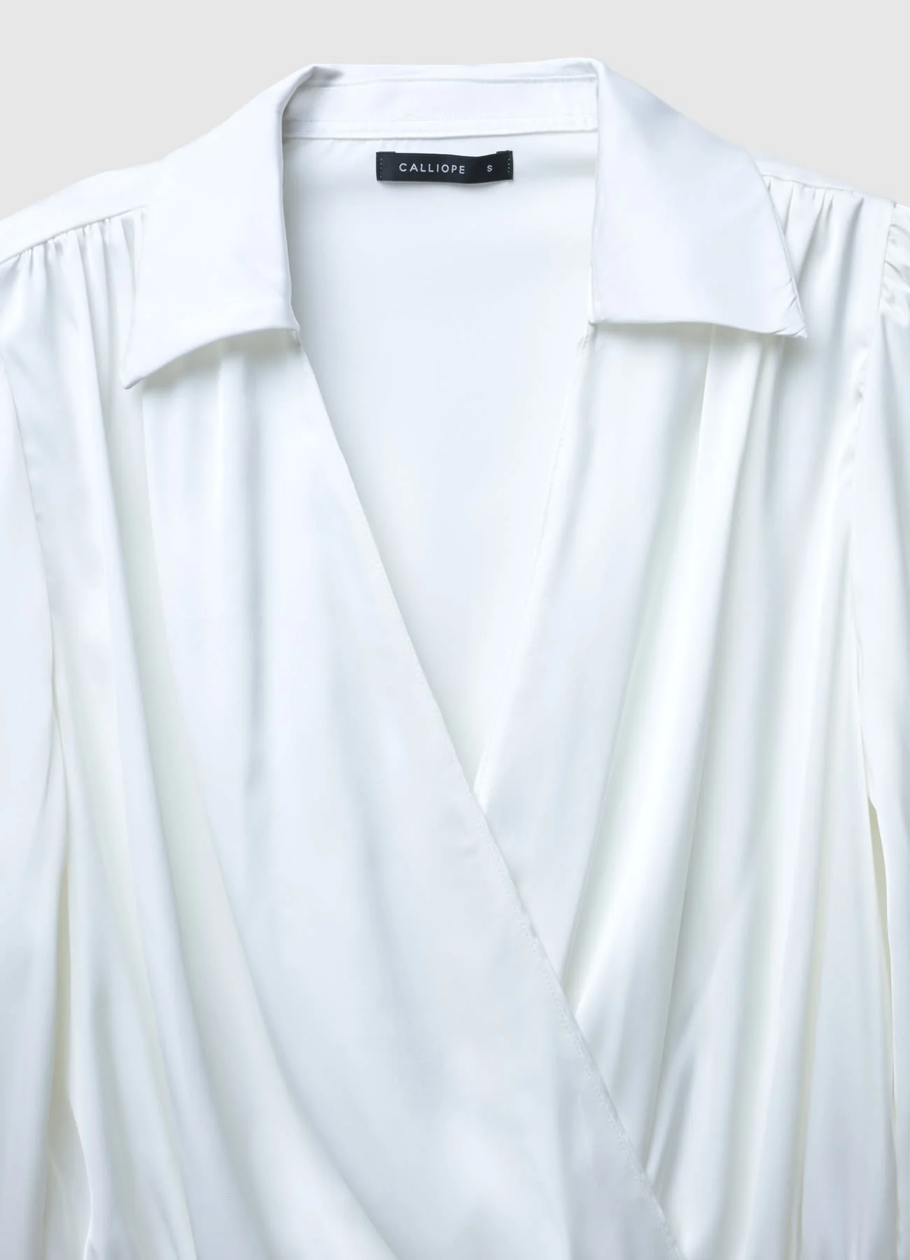 Camicia body in simil satin - Image 6
