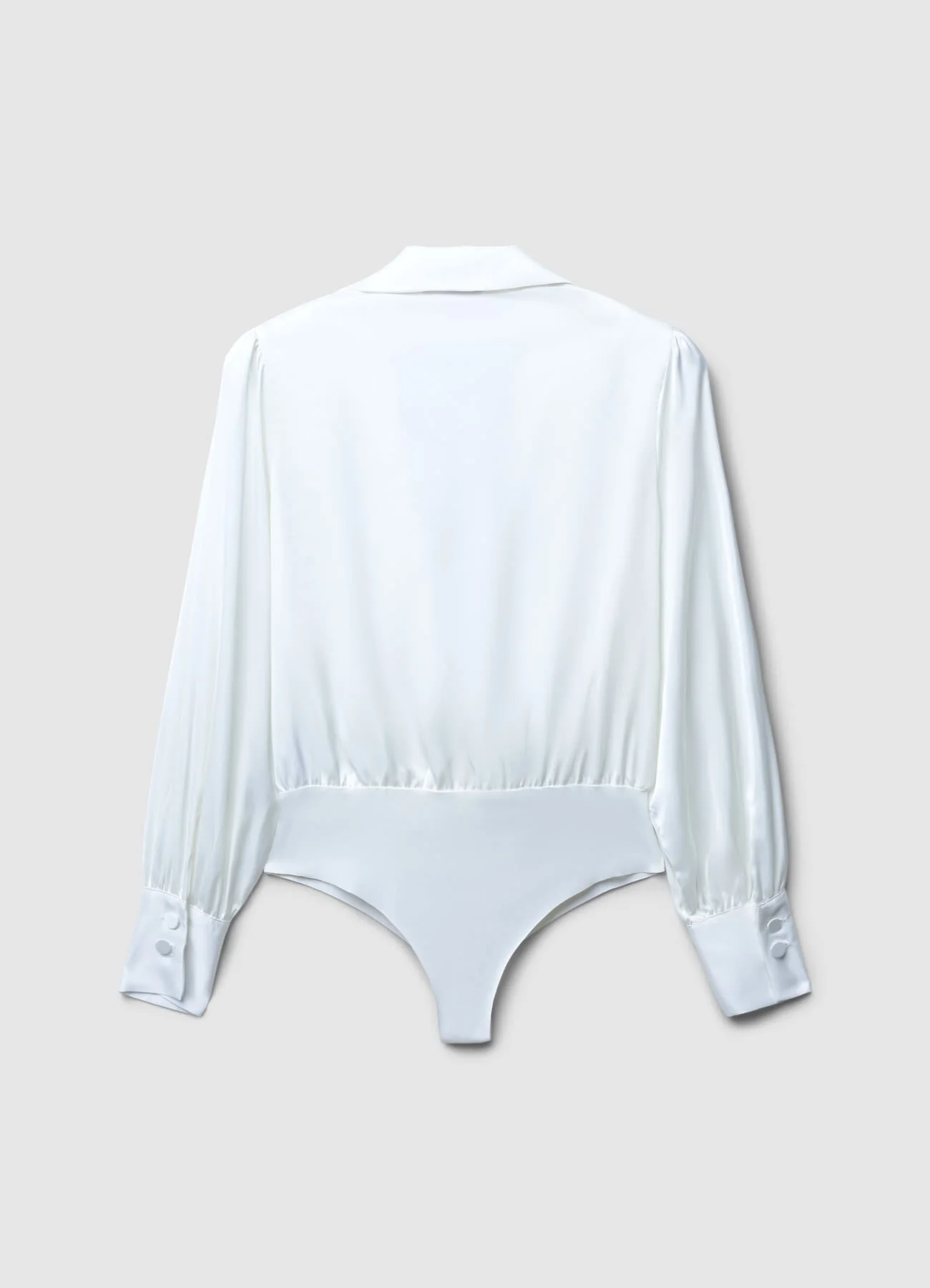 Camicia body in simil satin - Image 7