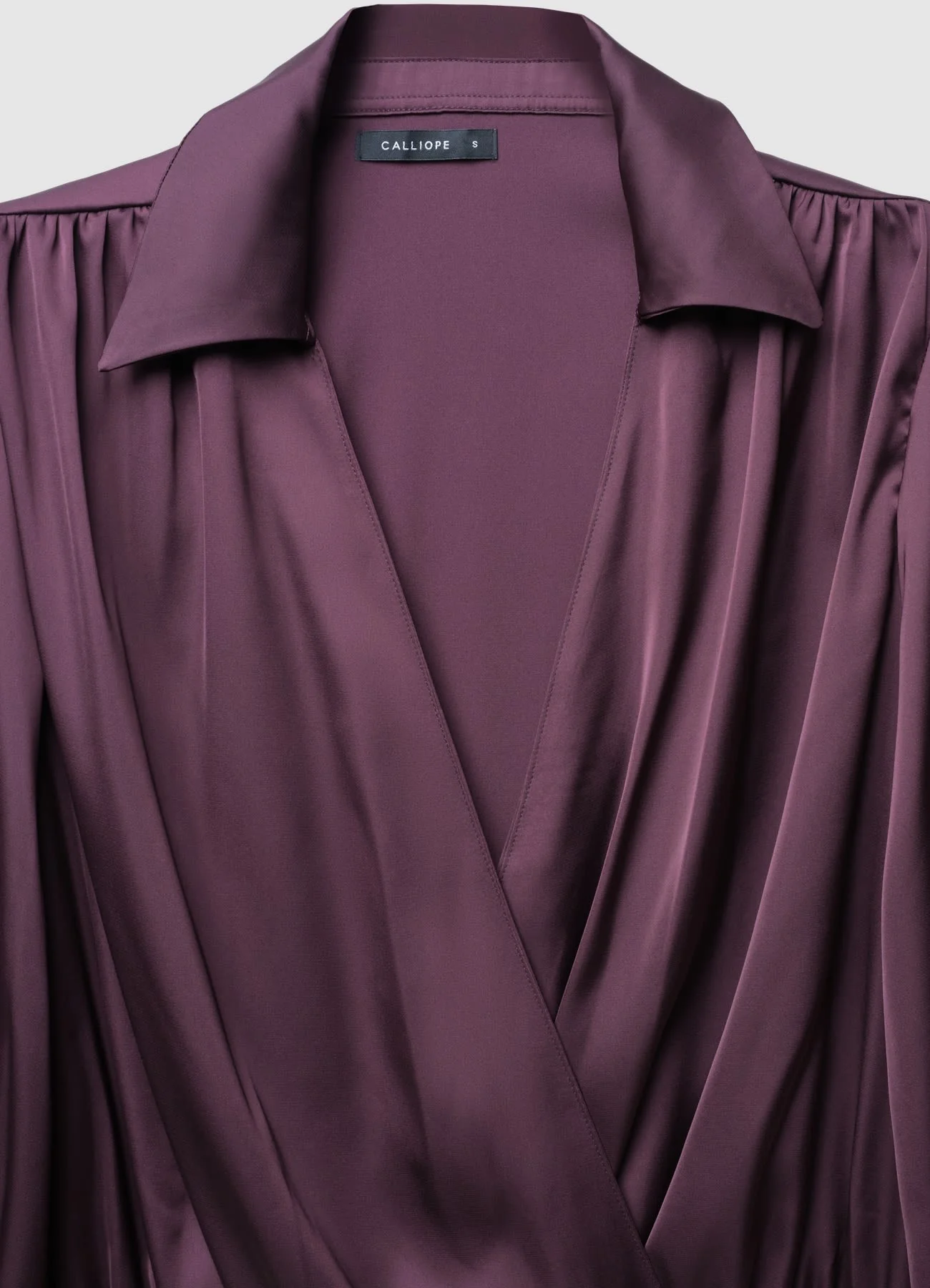 Camicia body in simil satin - Image 6