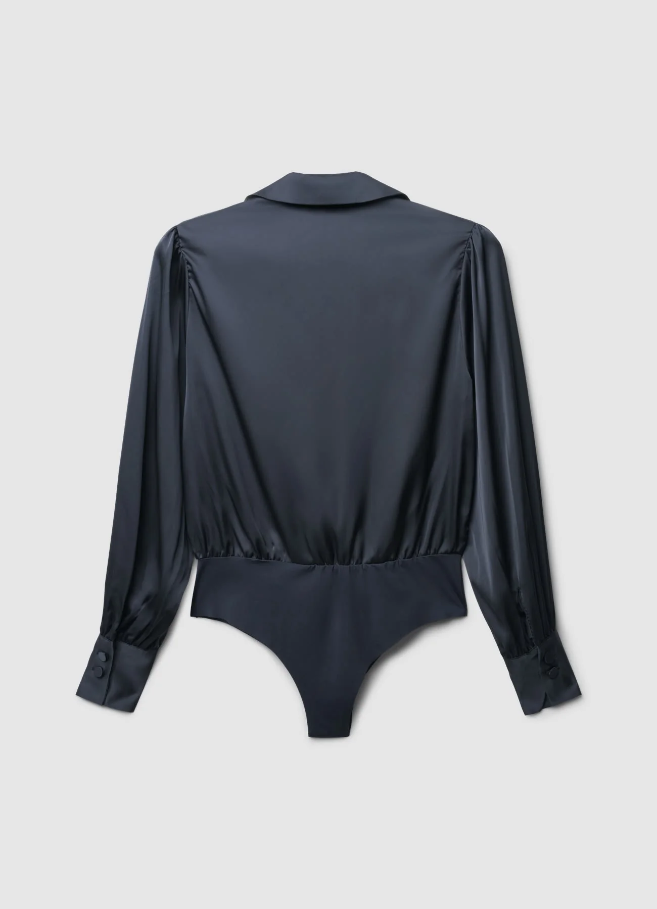 Camicia body in simil satin - Image 4