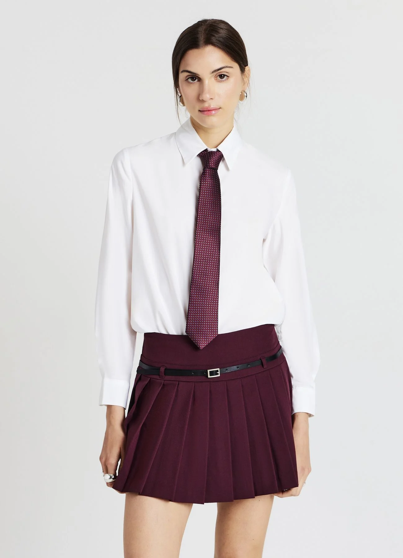 Camicia body tinta unita - Image 4
