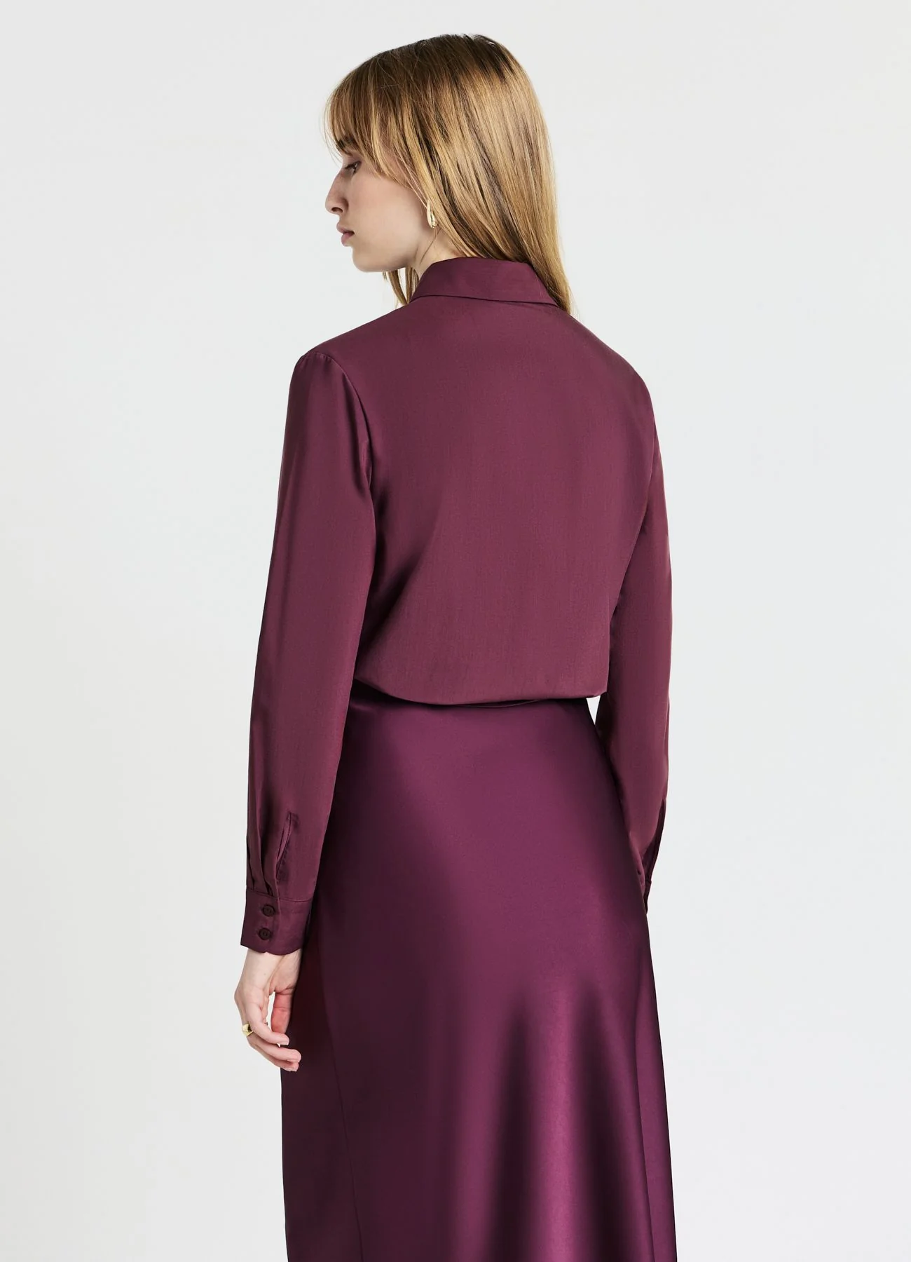 Camicia body tinta unita - Image 2