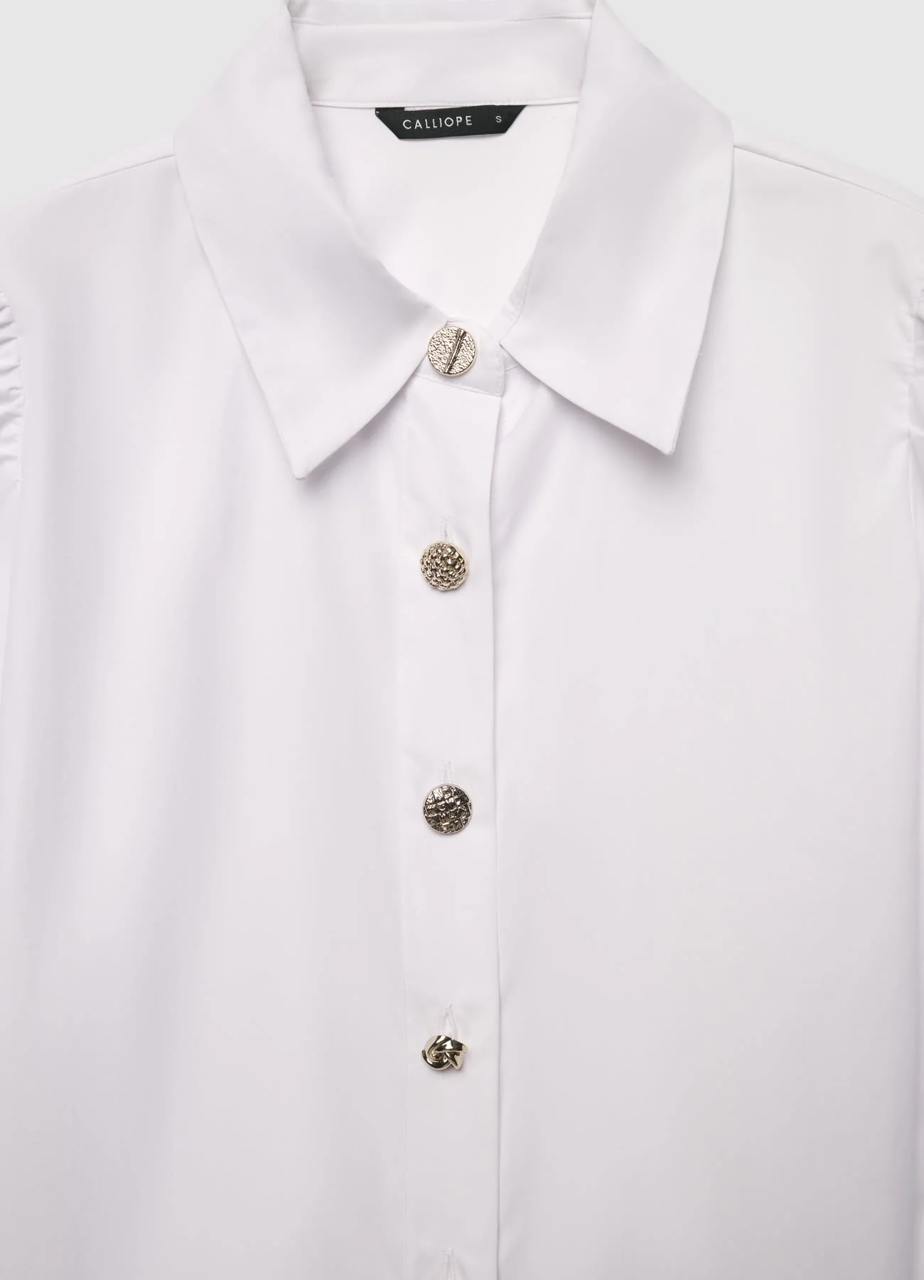 Camicia bottoni oro - Image 6