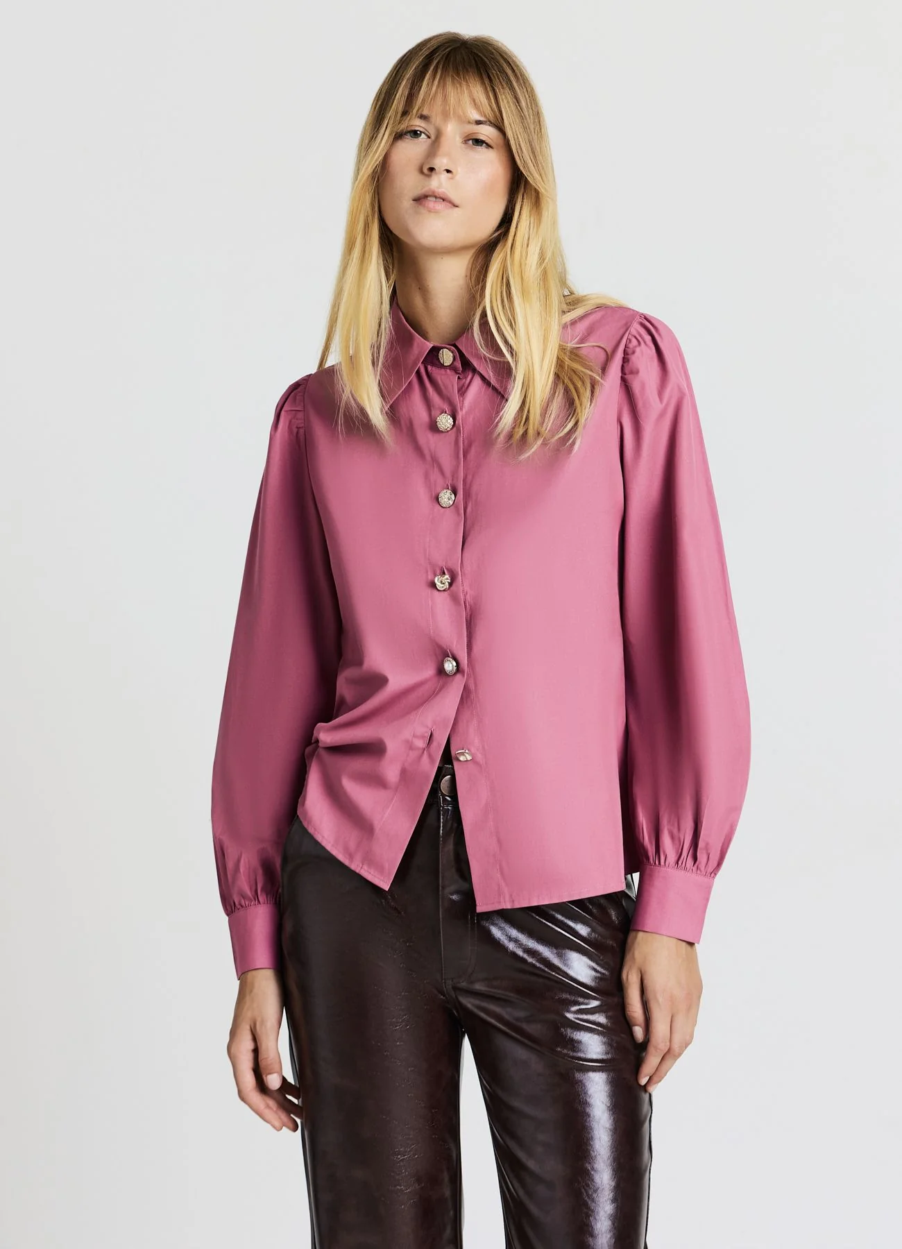 Camicia bottoni oro - Image 3