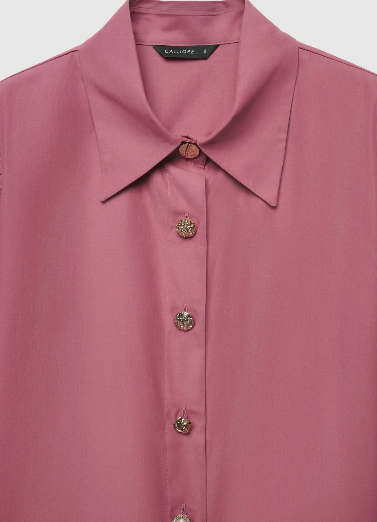 Camicia bottoni oro - Image 6