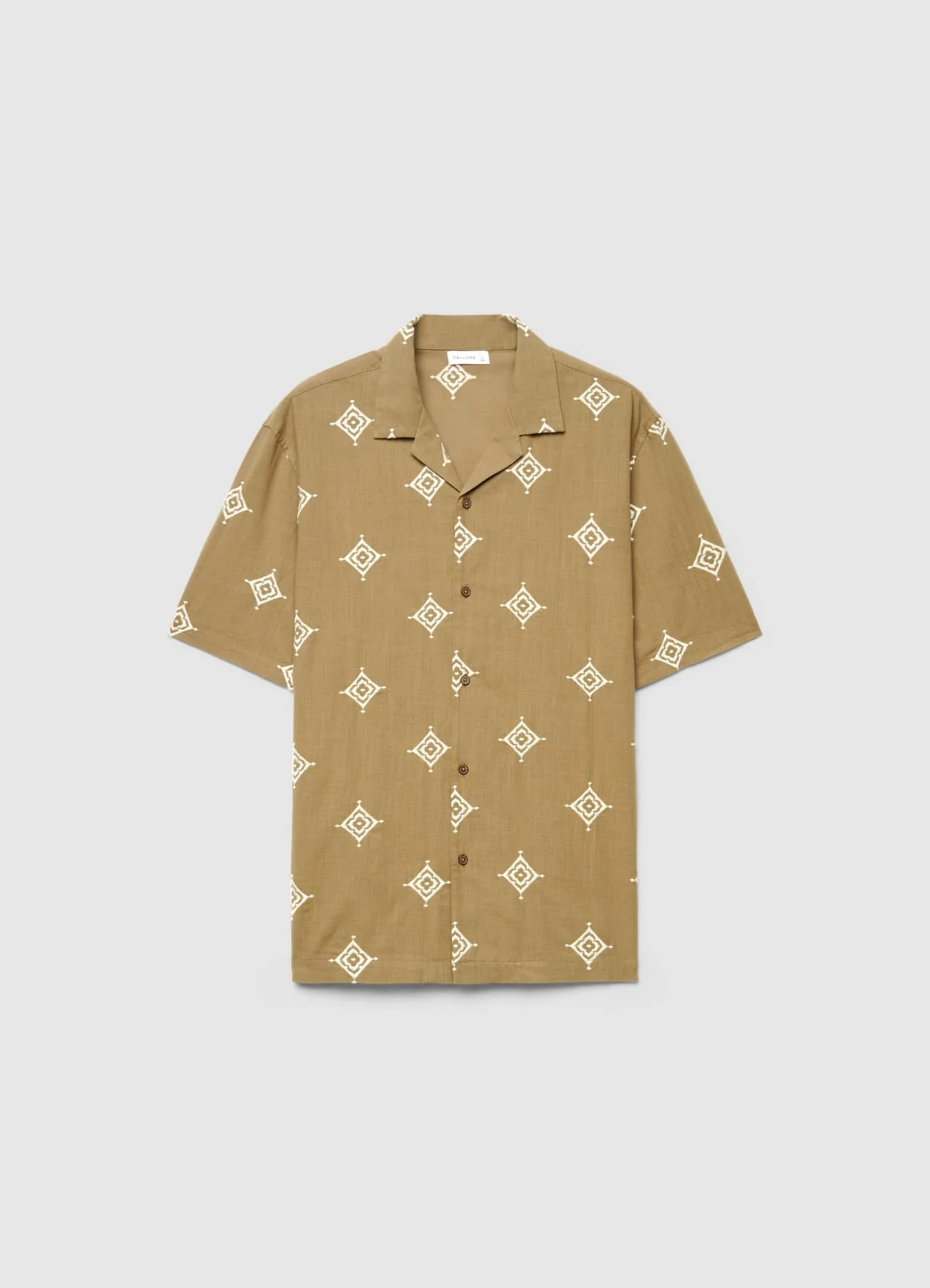 Camicia bowling con ricamo - Image 4
