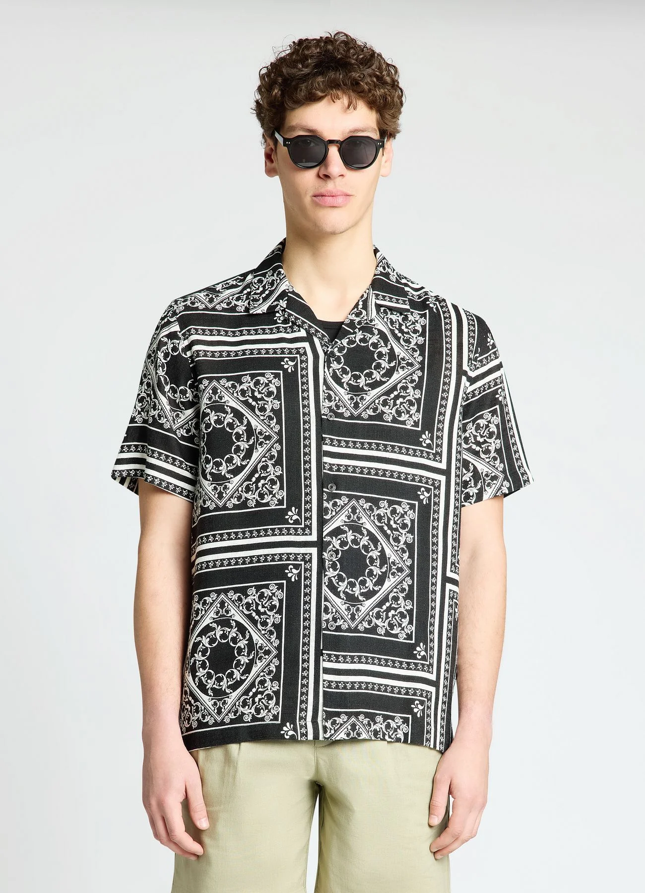 Camicia bowling con stampa - Image 3
