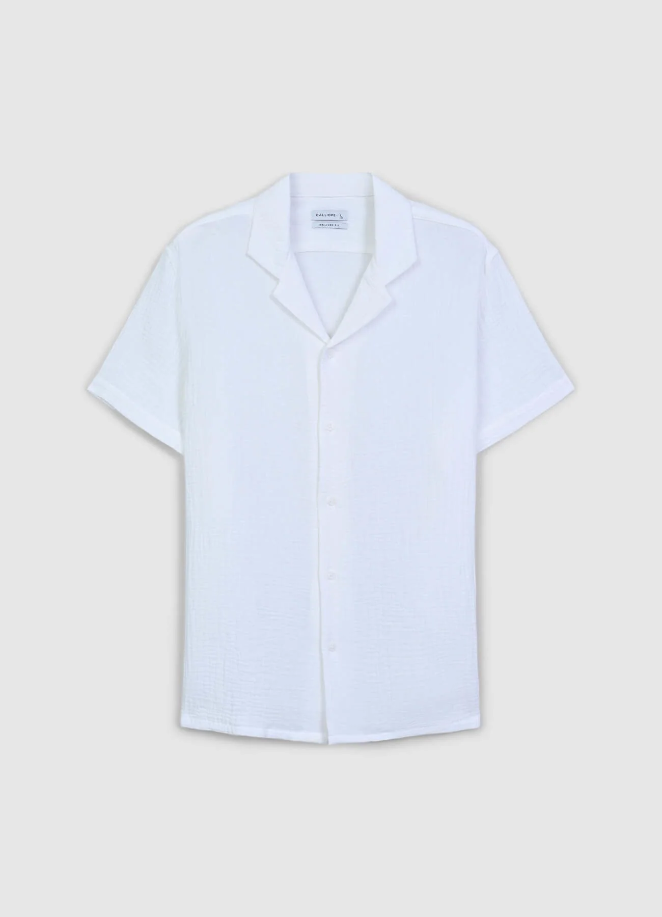 Camicia bowling cotone goffrato - Image 4