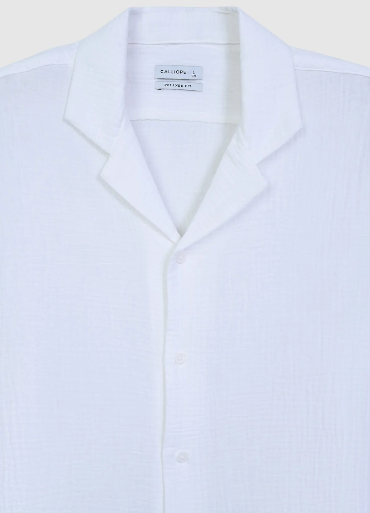 Camicia bowling cotone goffrato - Image 6