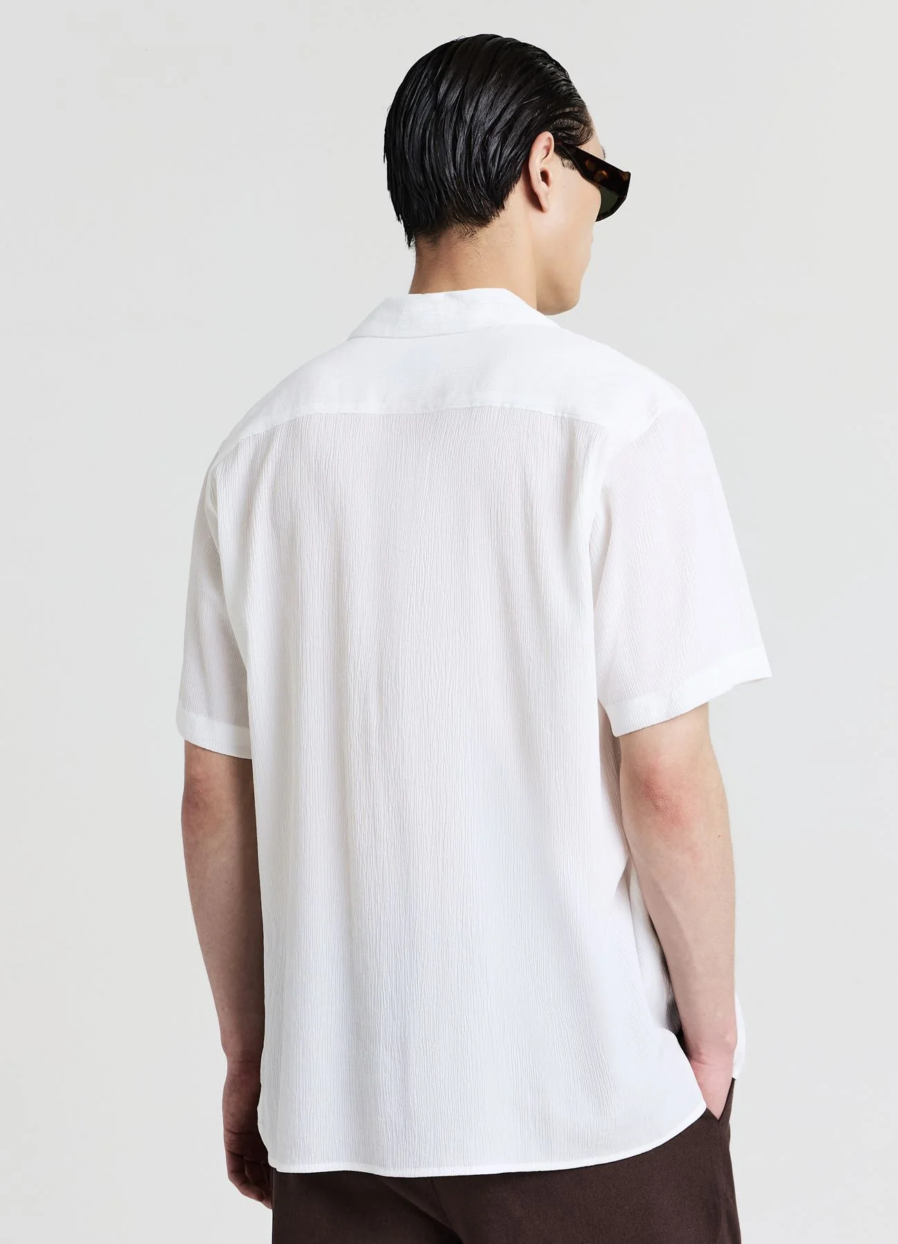 Camicia bowling effetto stropicciato - Image 4