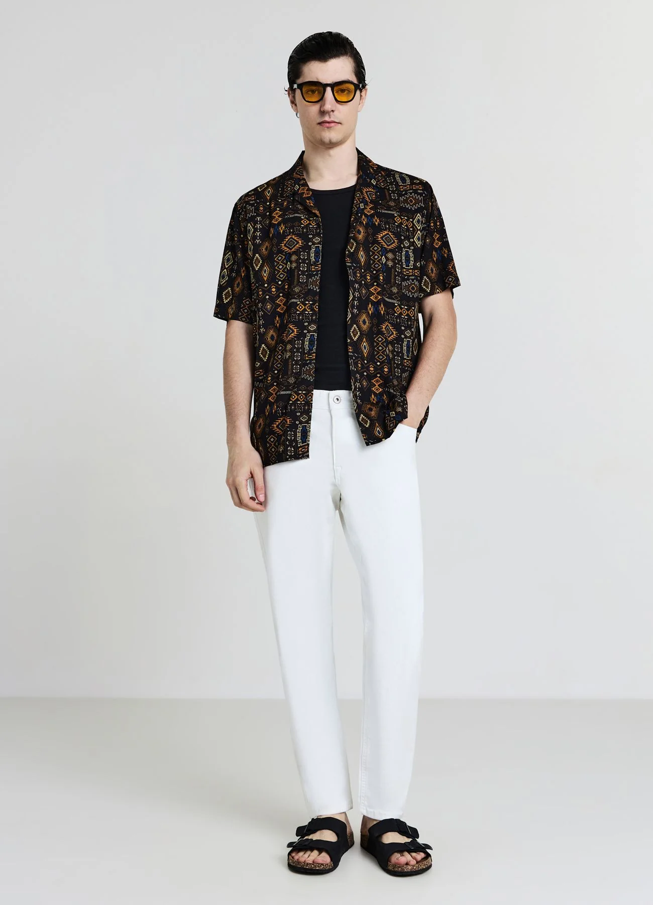 Camicia bowling fantasia etnica - Image 2