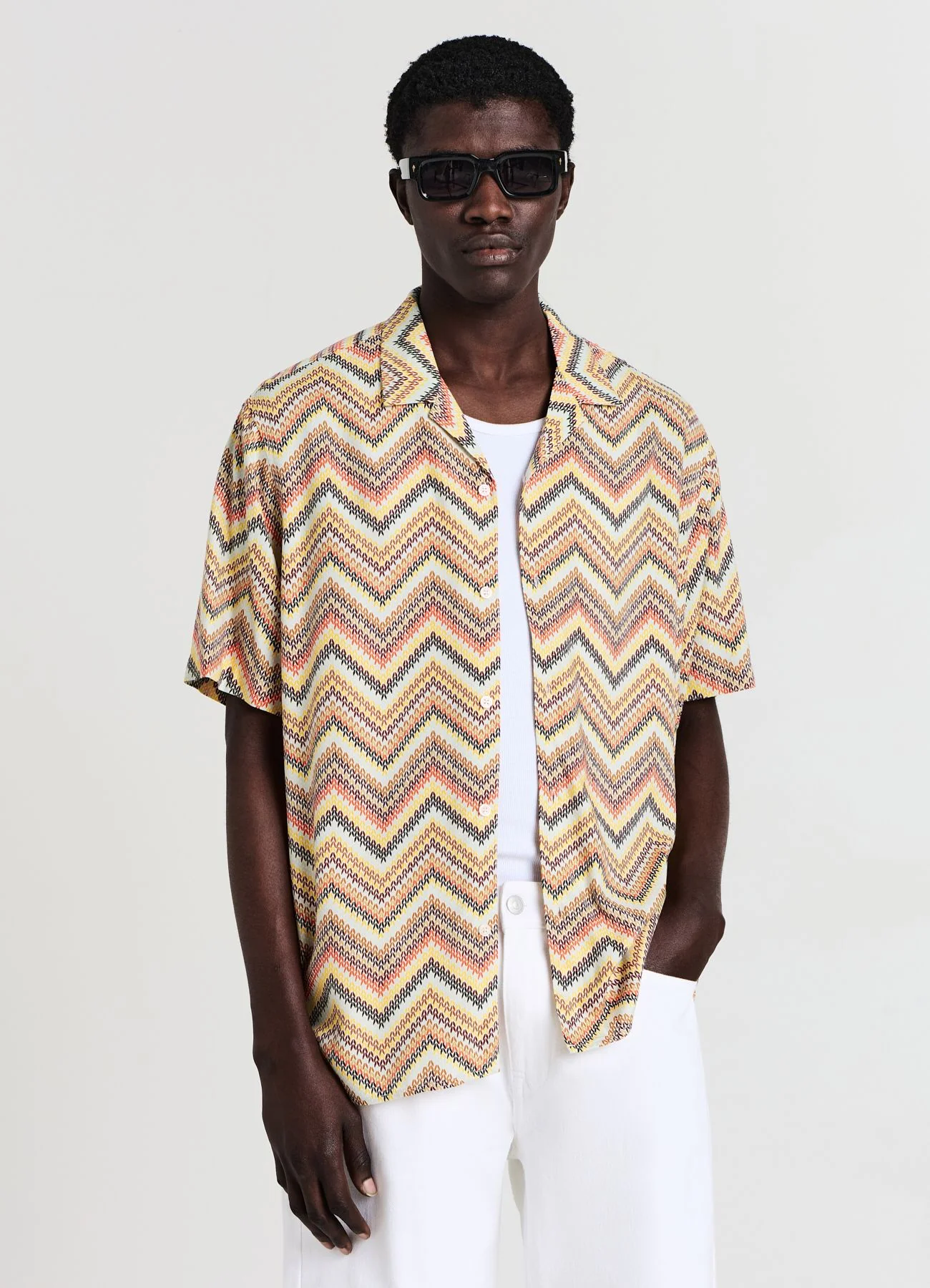 Camicia bowling fantasia zig zag - Image 4