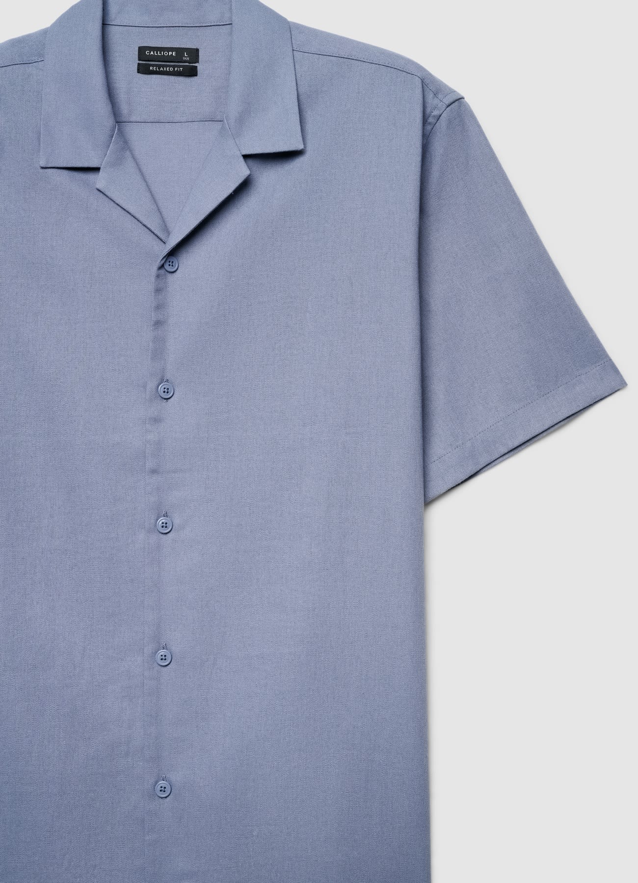Camicia bowling in misto lino - Image 6