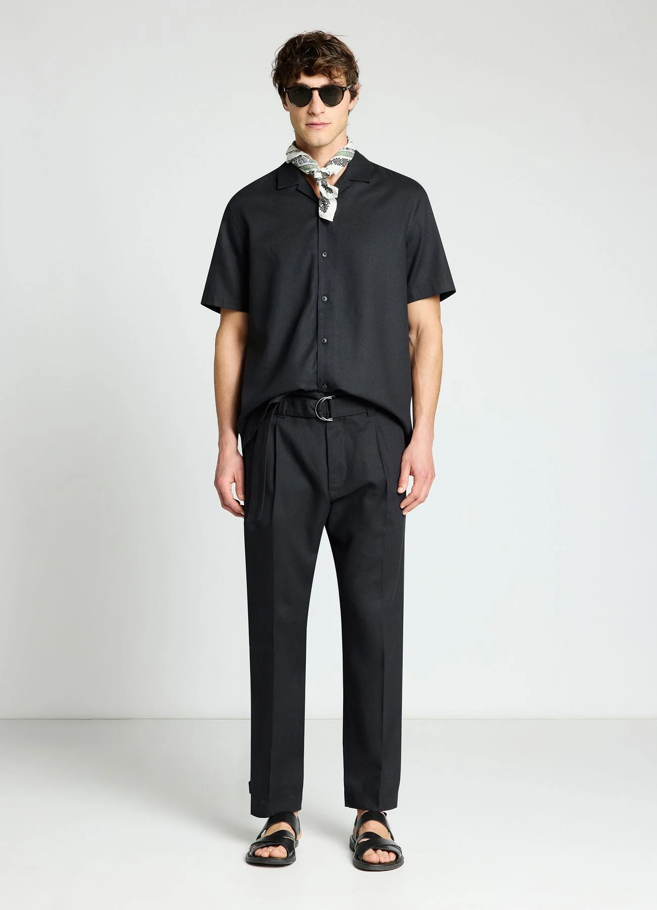 Camicia bowling in misto lino - Image 3