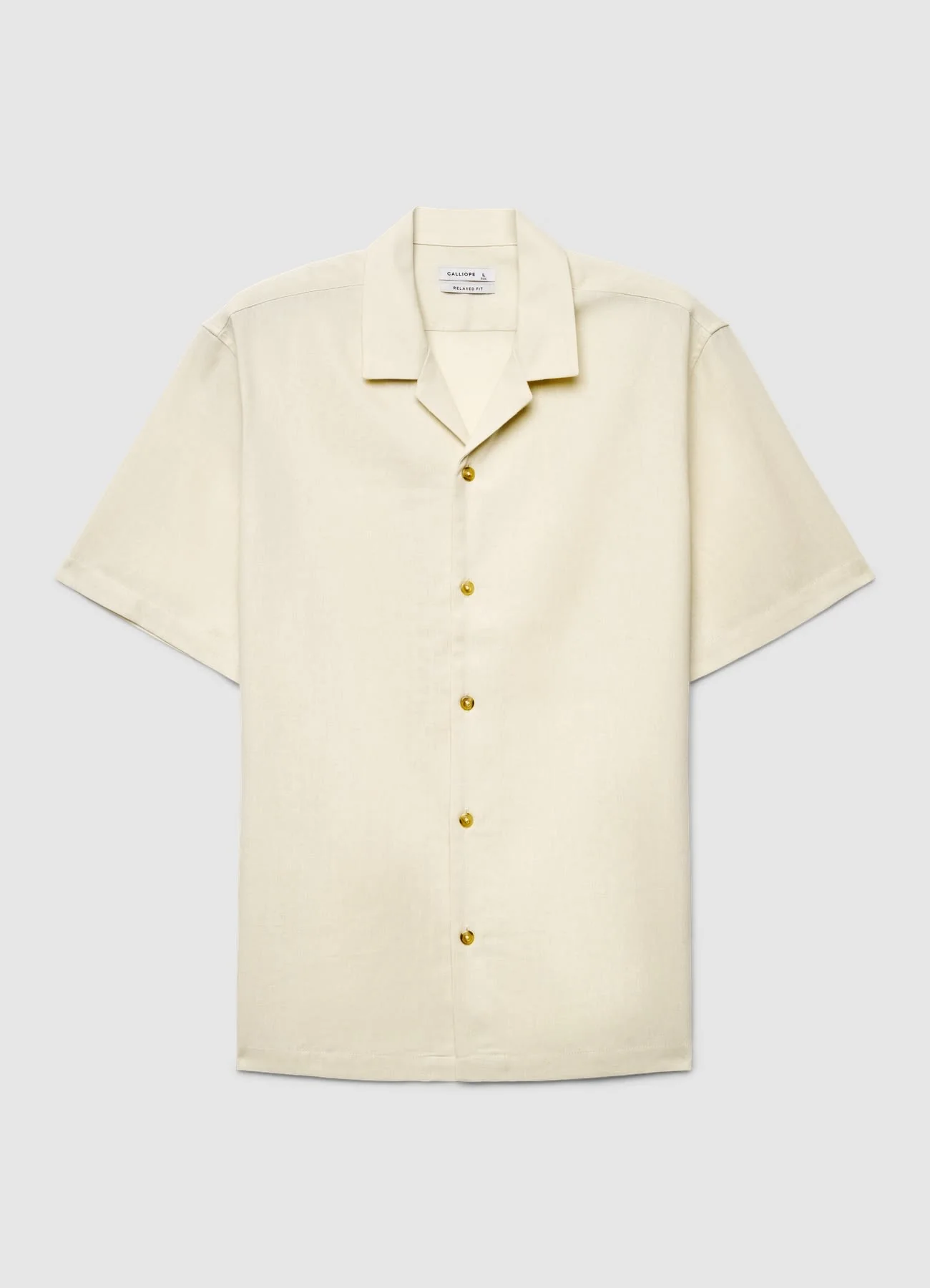 Camicia bowling in misto lino - Image 4