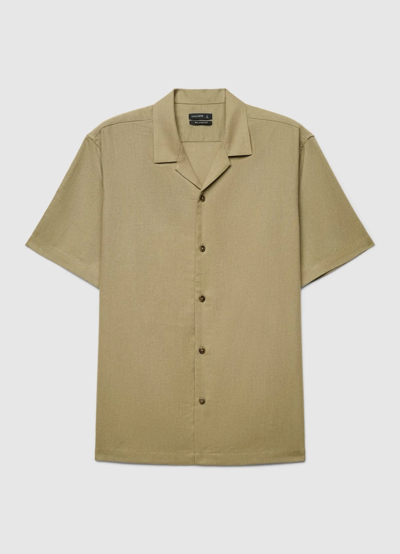 Camicia bowling in misto lino - Image 4