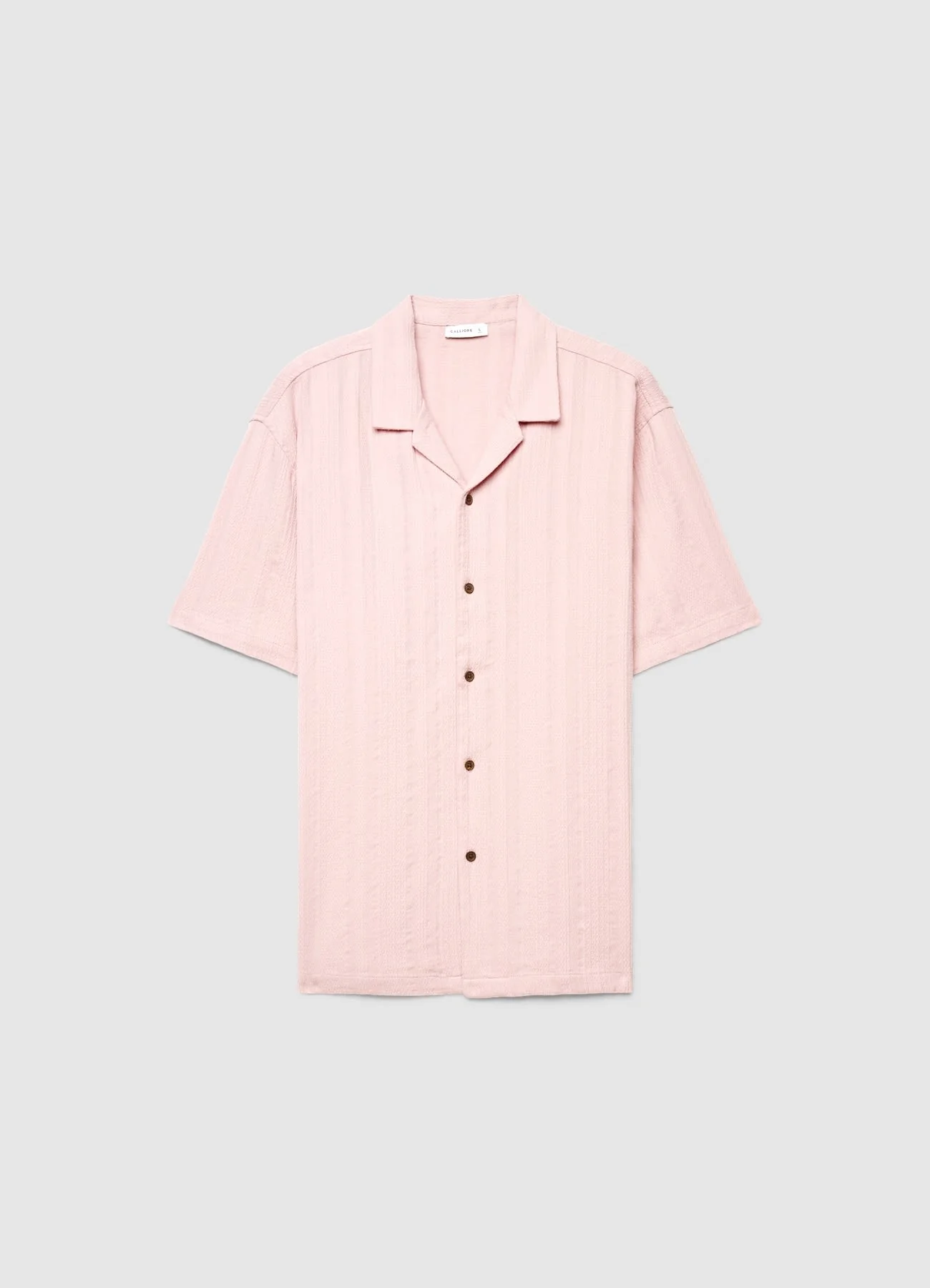 Camicia bowling jacquard a righe - Image 4