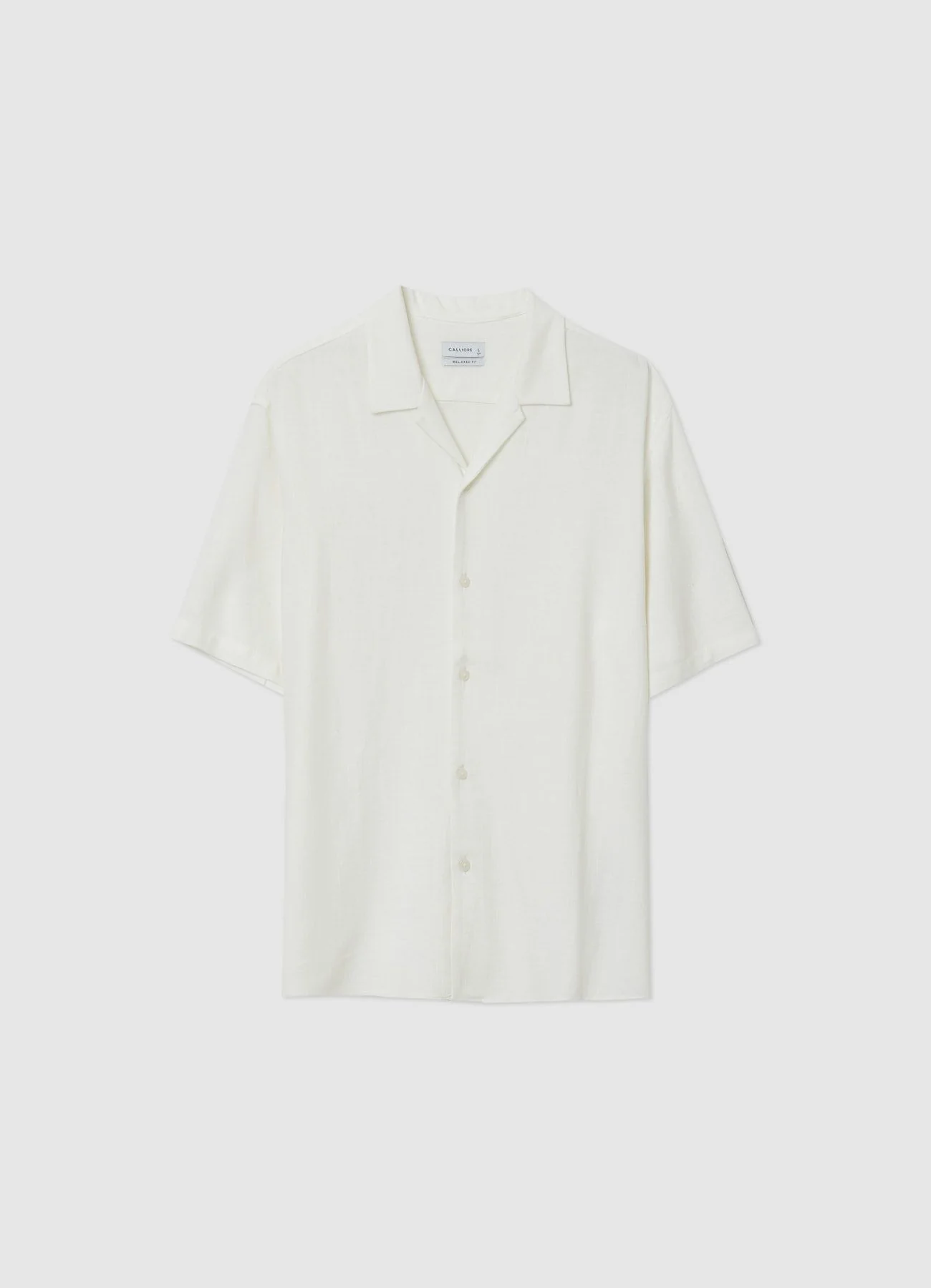 Camicia bowling misto lino - Image 4