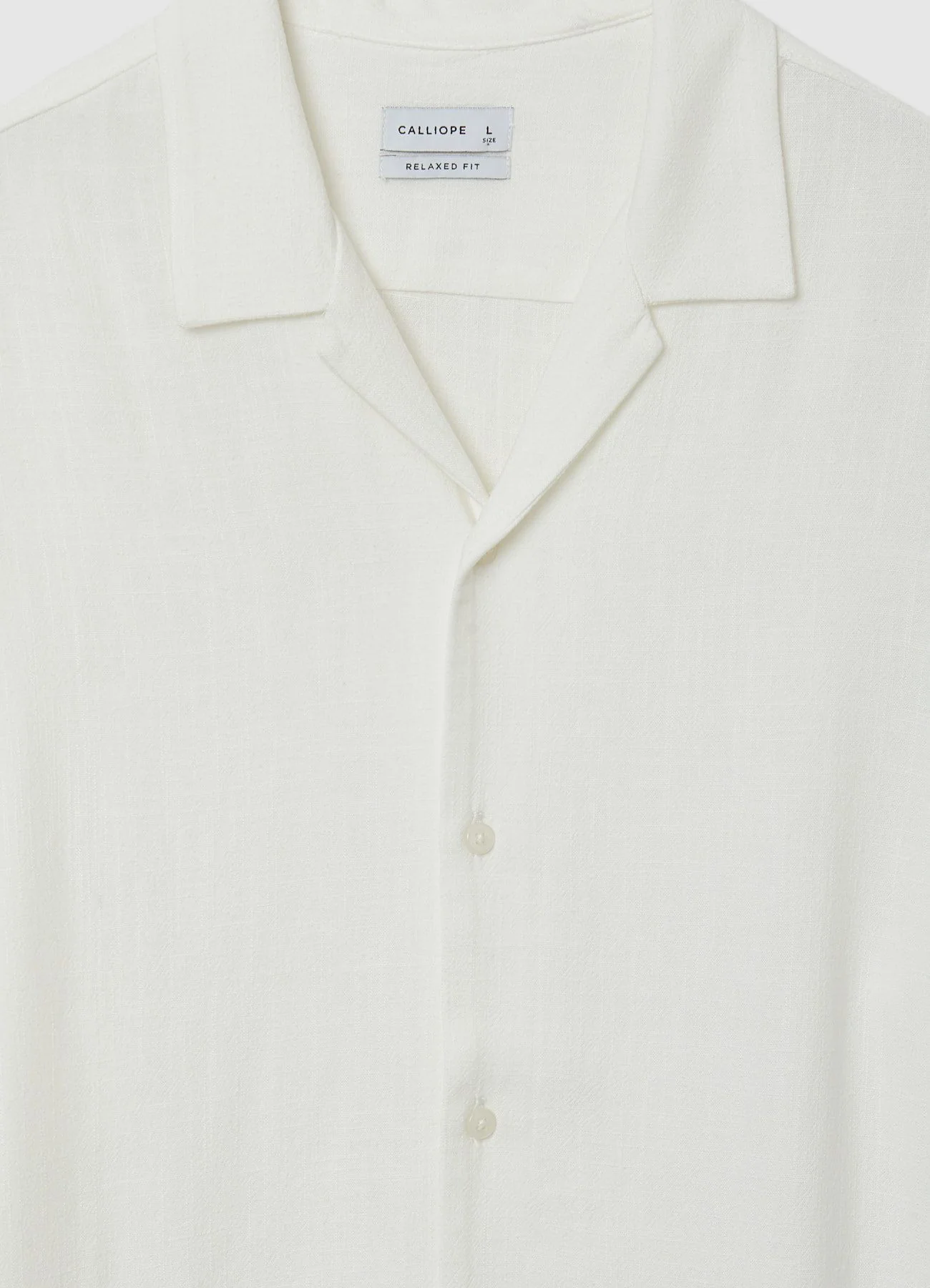 Camicia bowling misto lino - Image 5