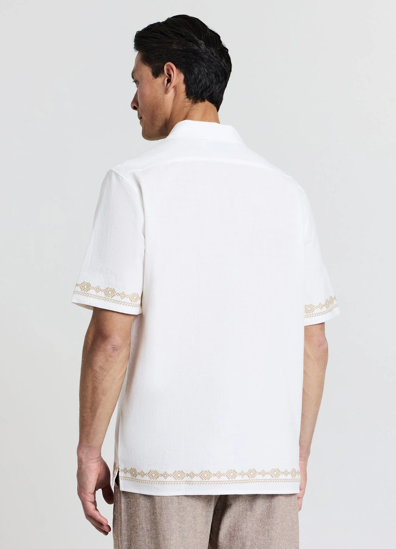 Camicia bowling ricamo - Image 2