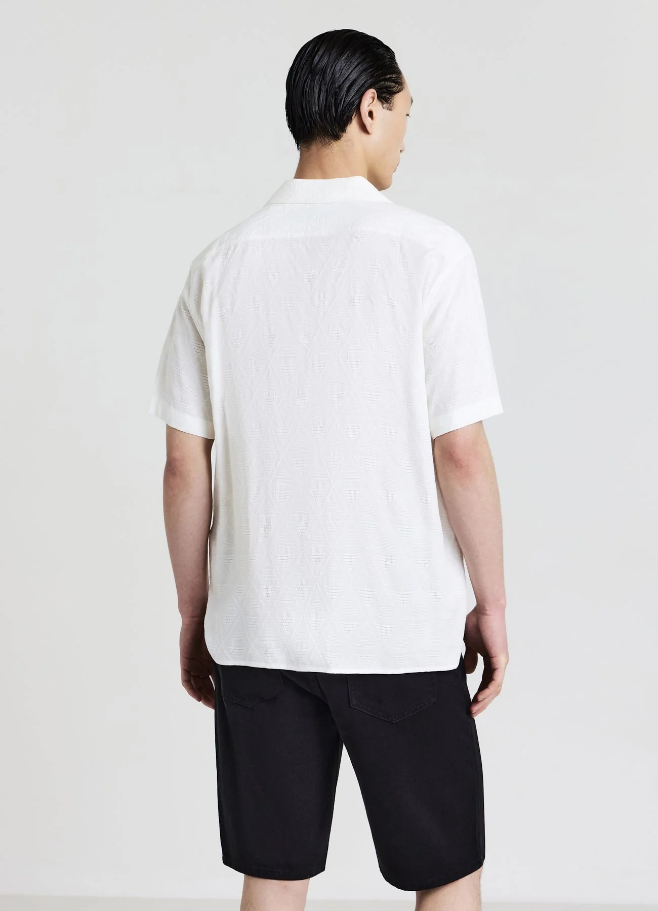 Camicia bowling tessuto jacquard - Image 4