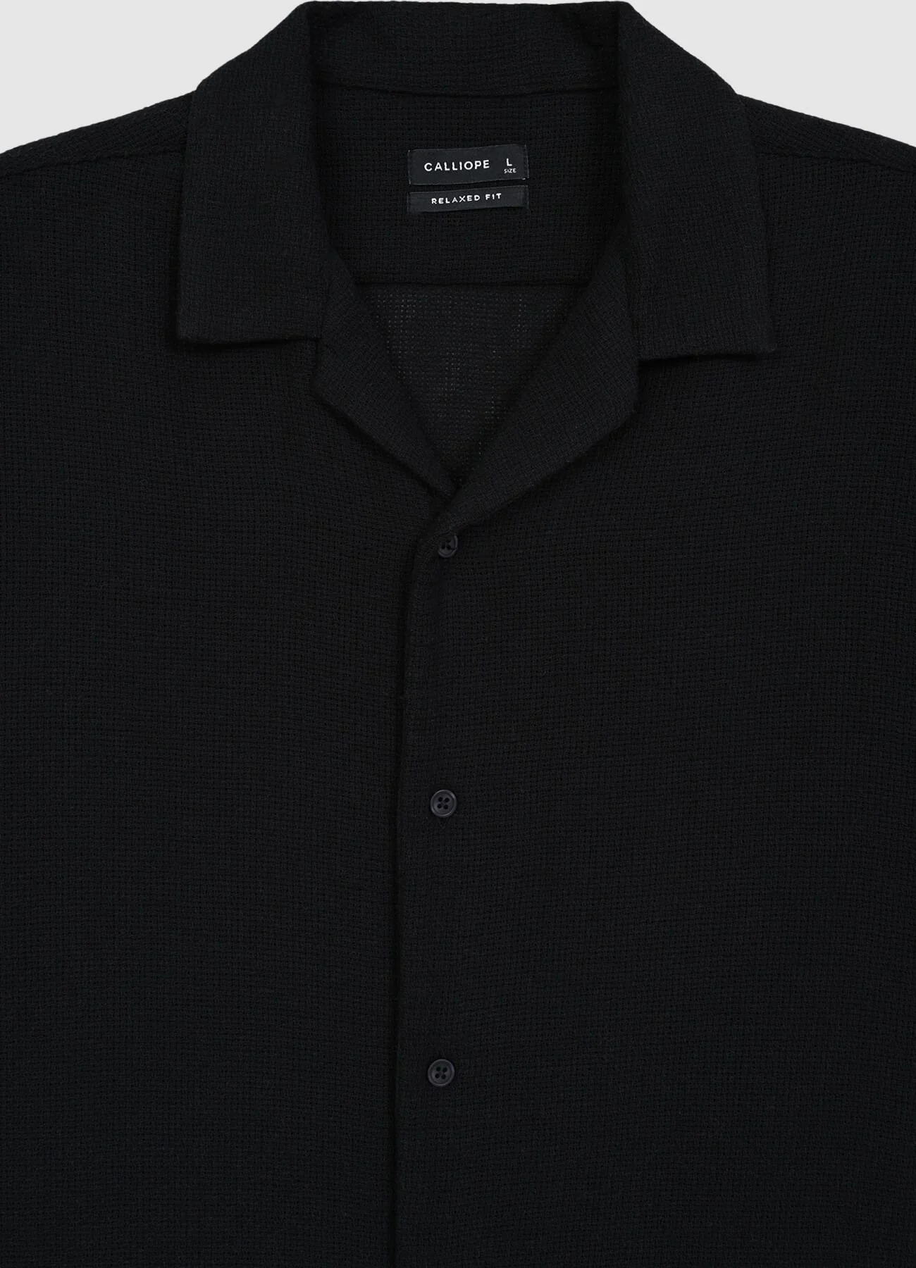 Camicia bowling tinta unita - Image 6