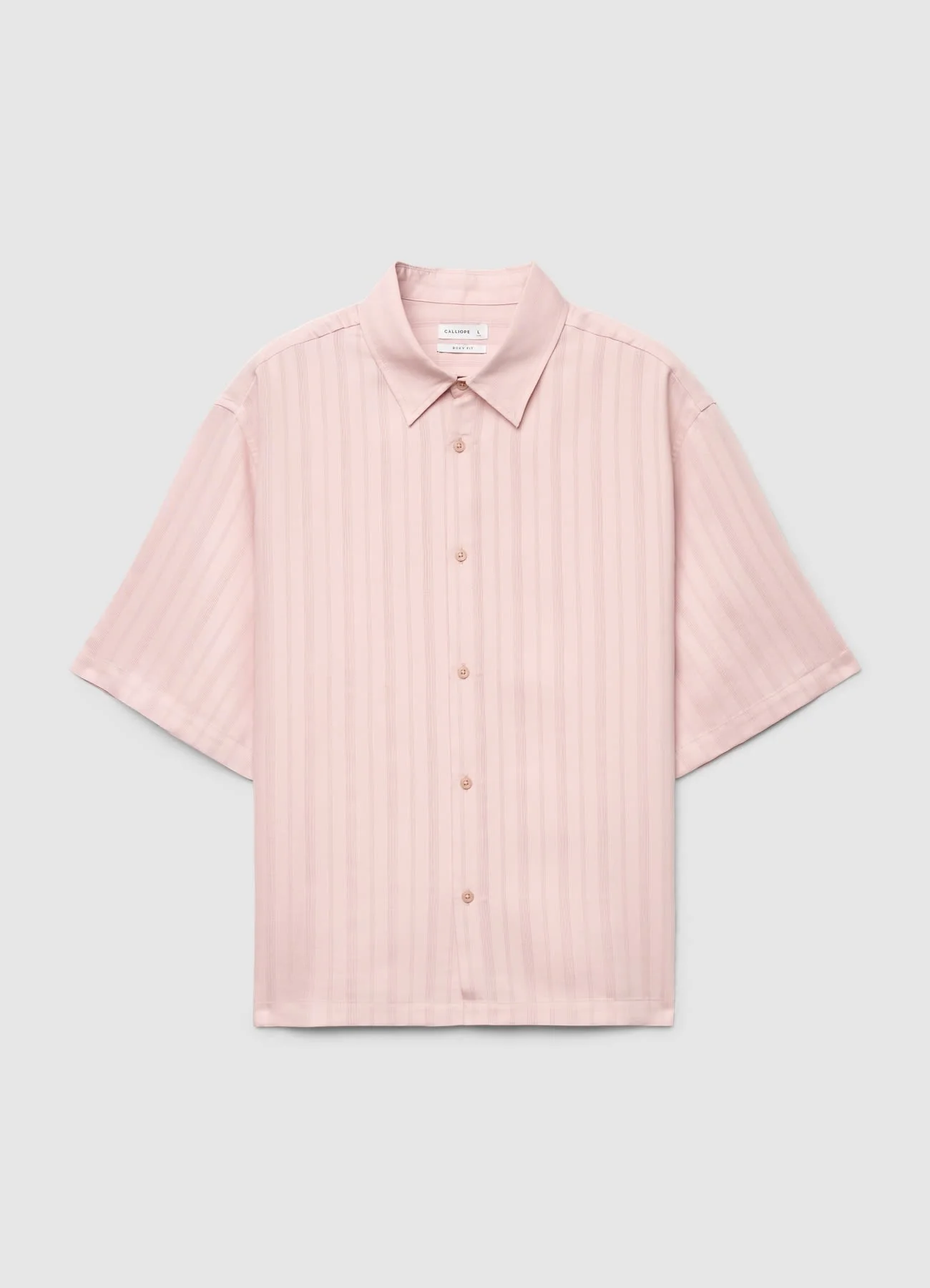 Camicia boxy a righe