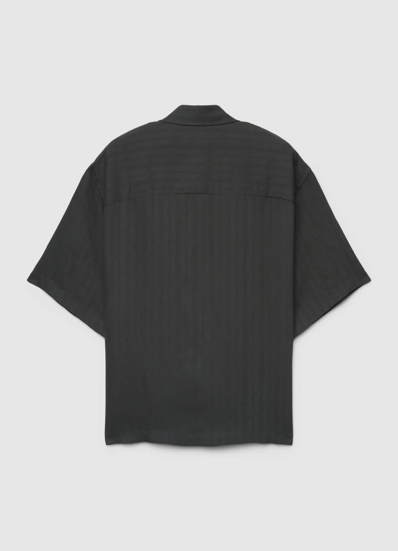 Camicia boxy fit a righe - Image 4