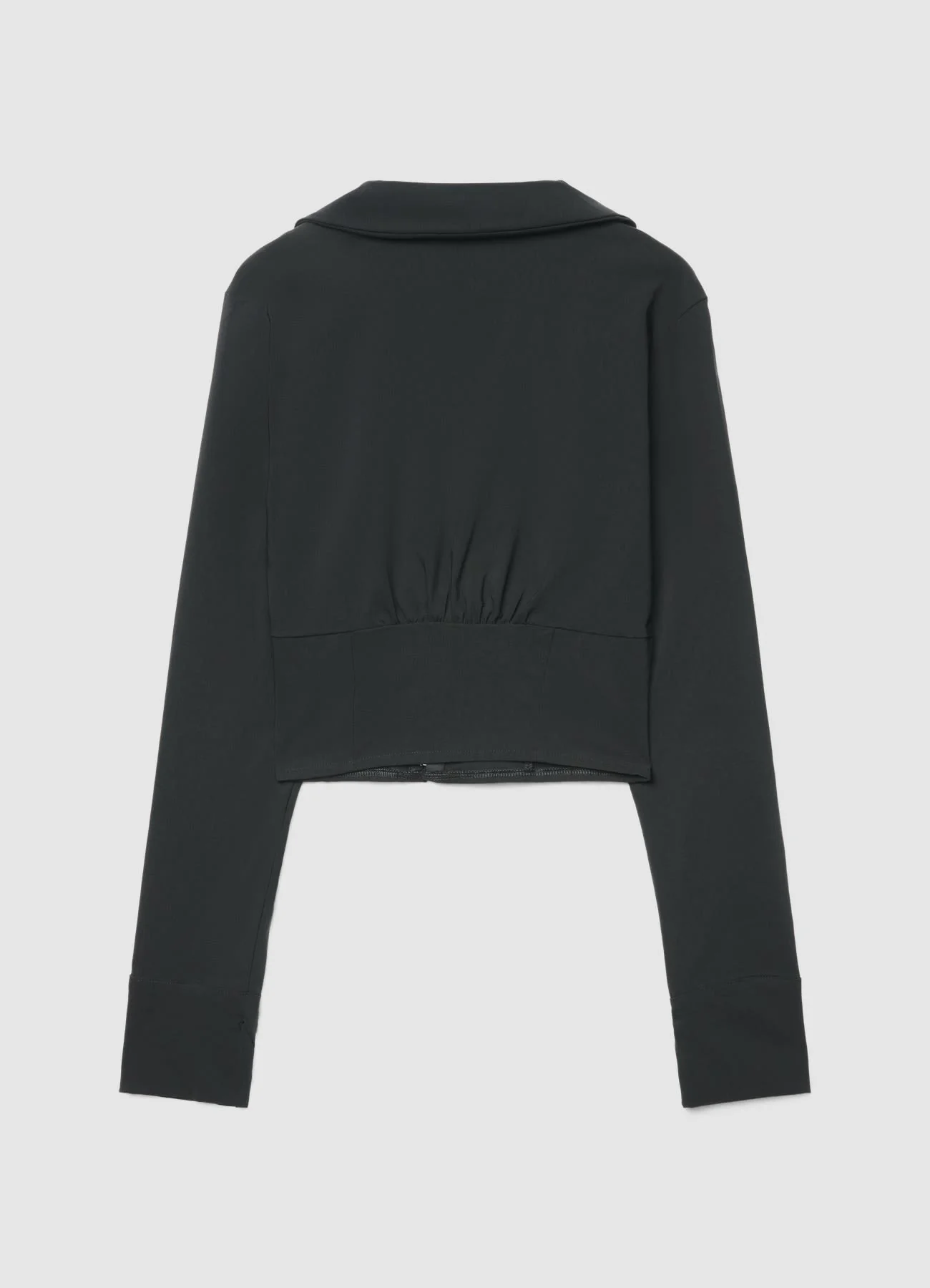Camicia bustino chiusura a ganci