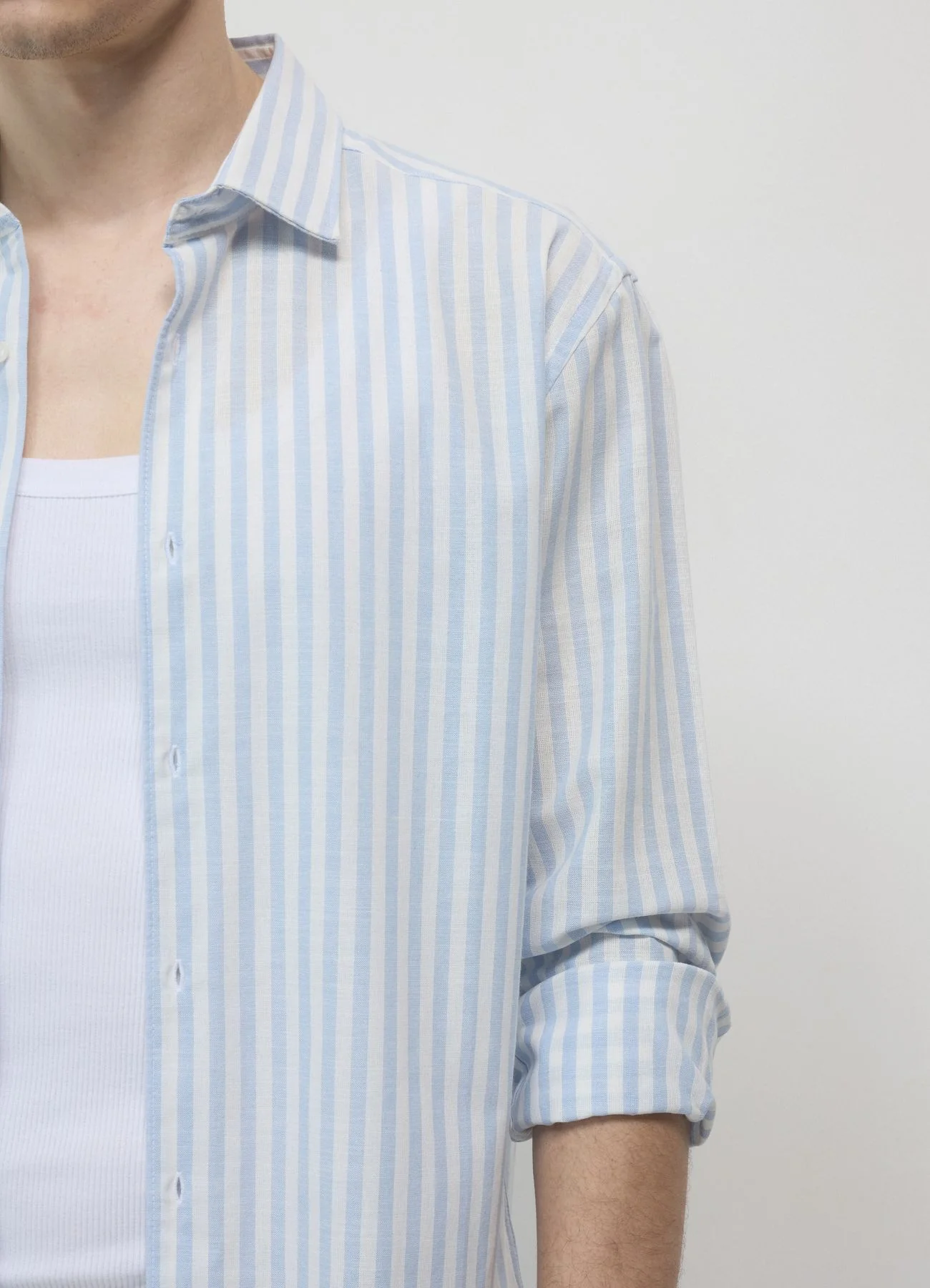 Camicia classica a righe - Image 2