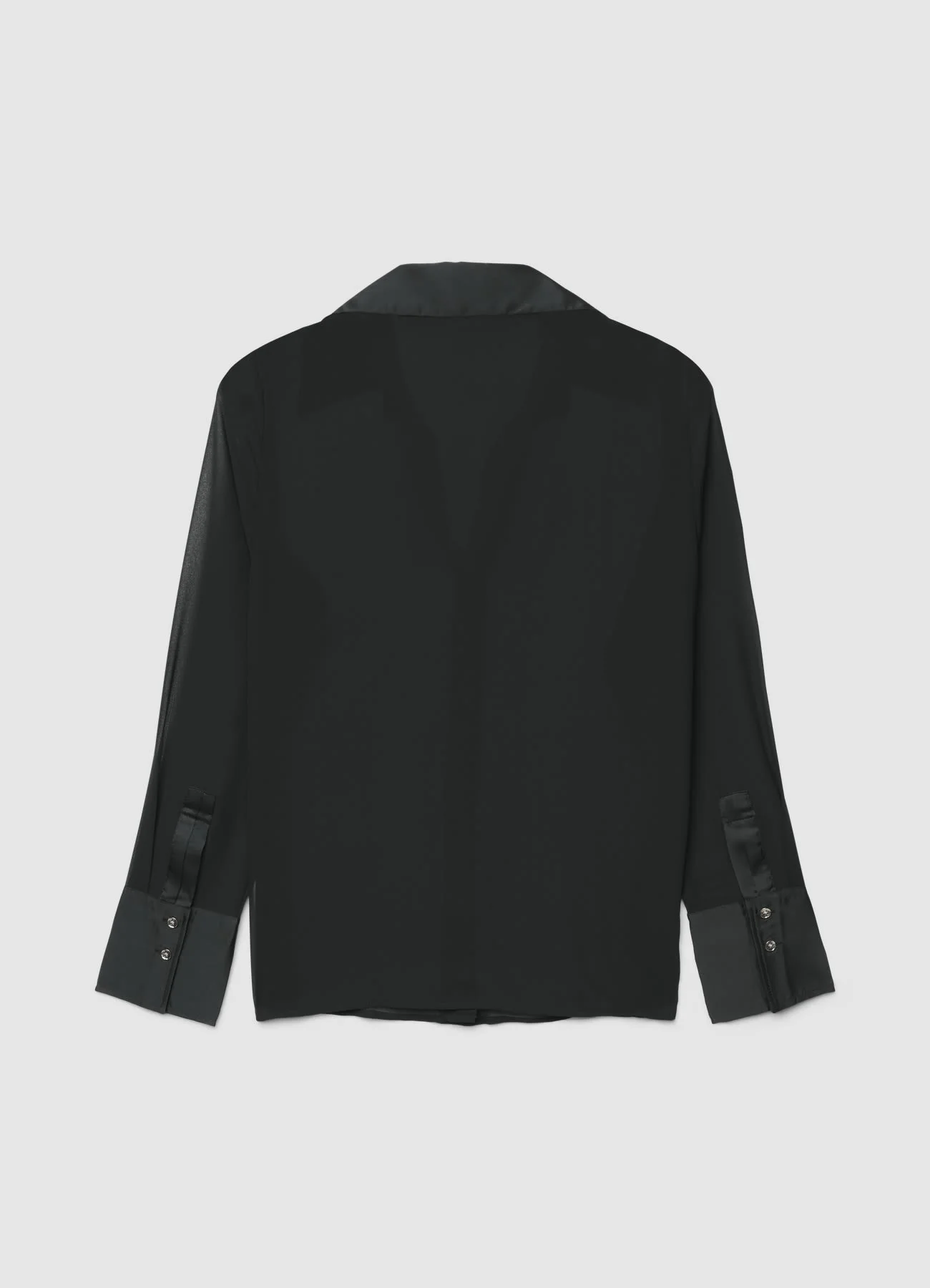 Camicia classica con trasparenze - Image 4