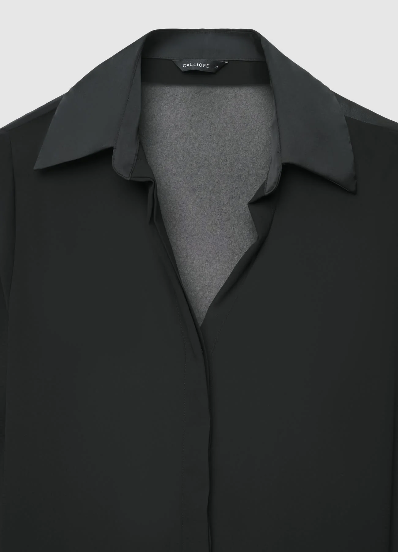 Camicia classica con trasparenze - Image 5