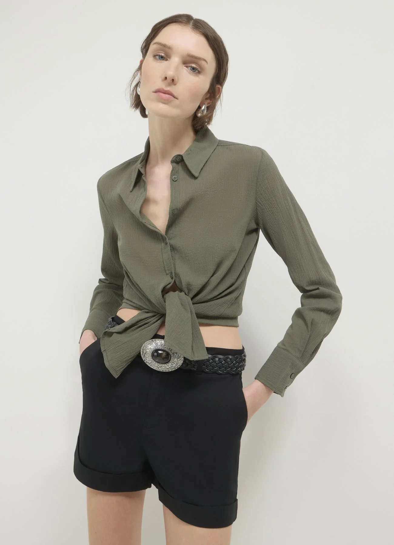 Camicia classica cotone