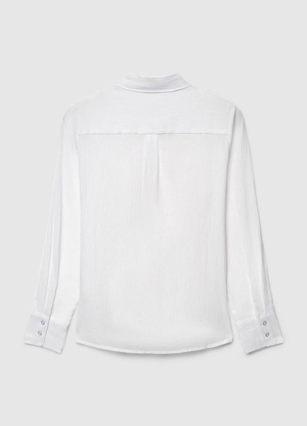 Camicia classica effetto stropicciato - Image 5