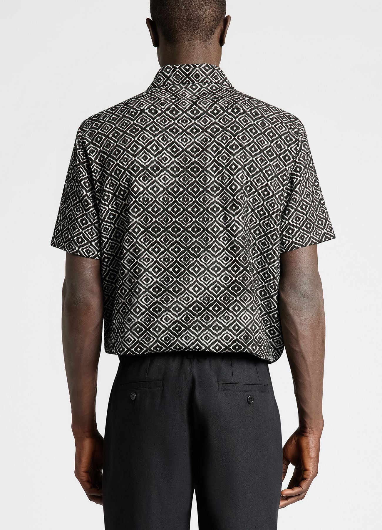 Camicia classica fantasia etnica
