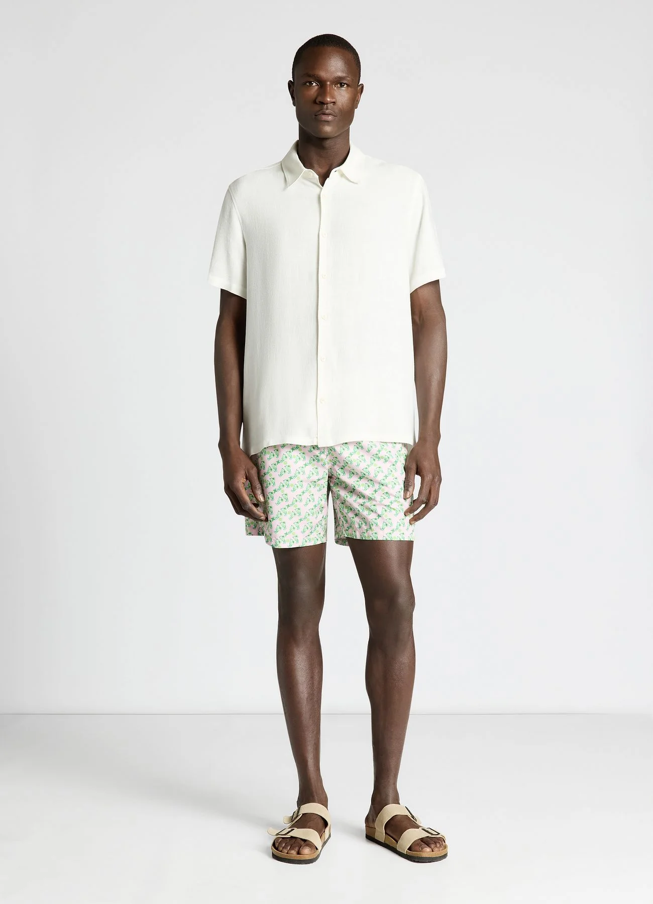 Camicia classica in misto lino - Image 2