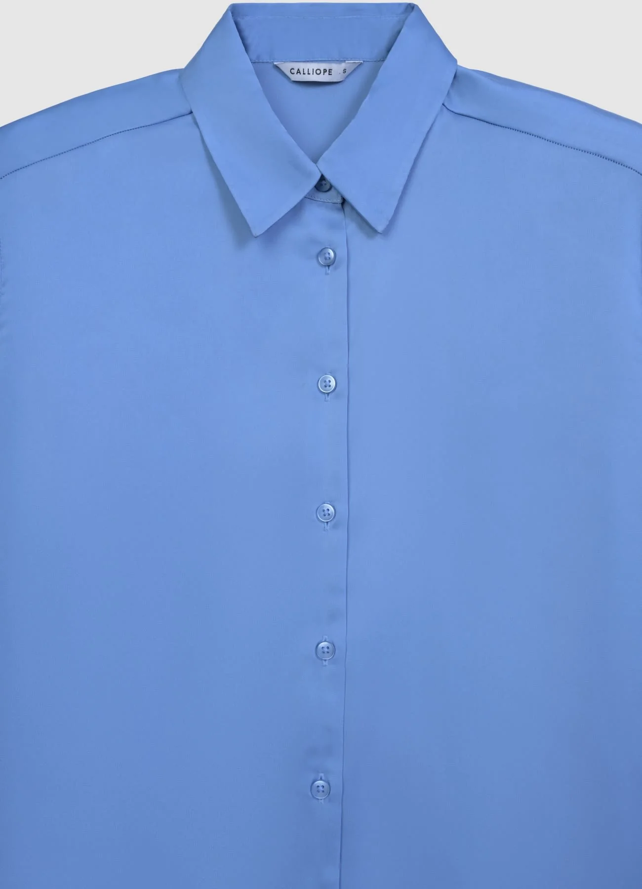 Camicia classica in simil satin - Image 6