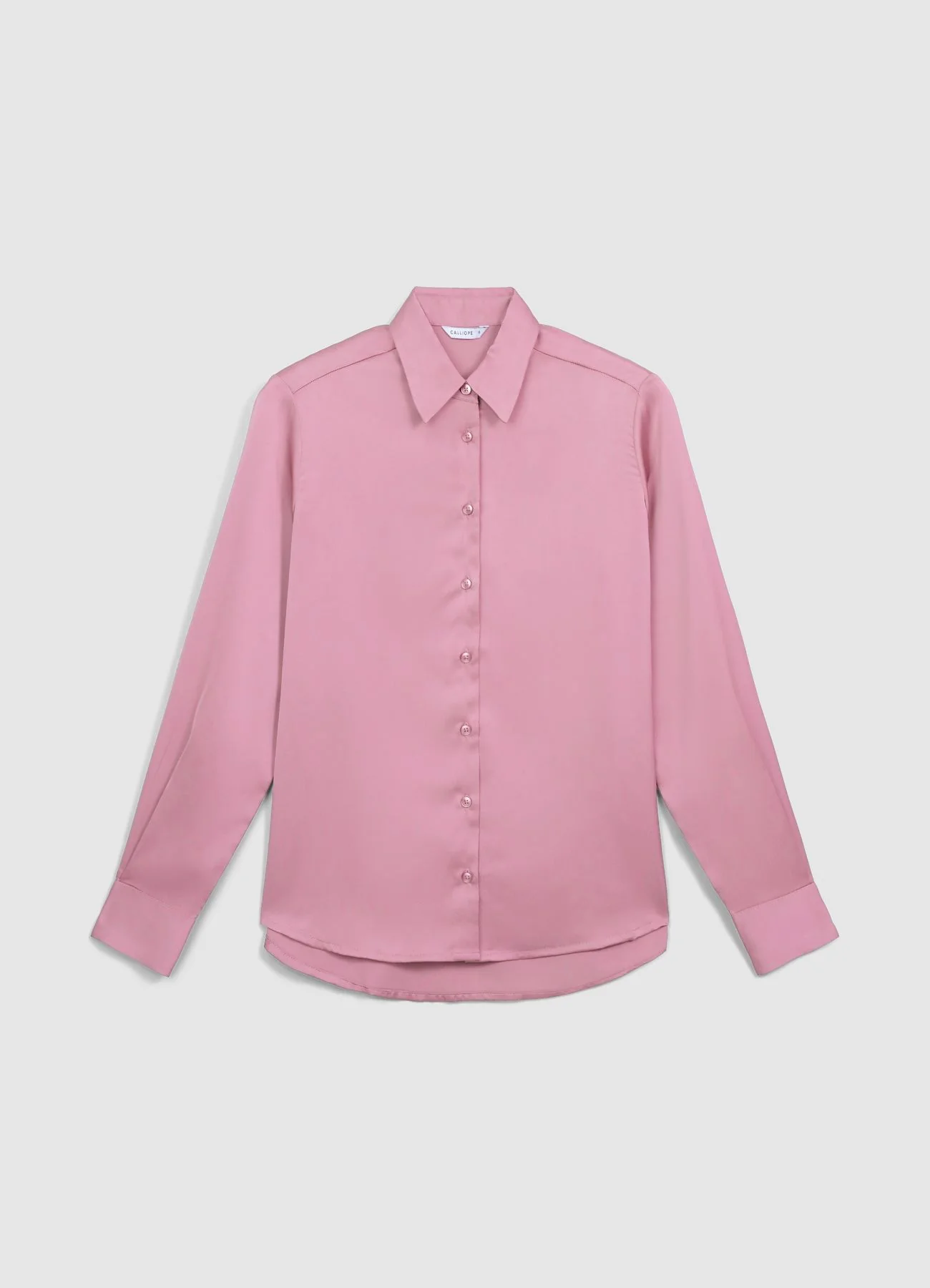 Camicia classica in simil satin - Image 5