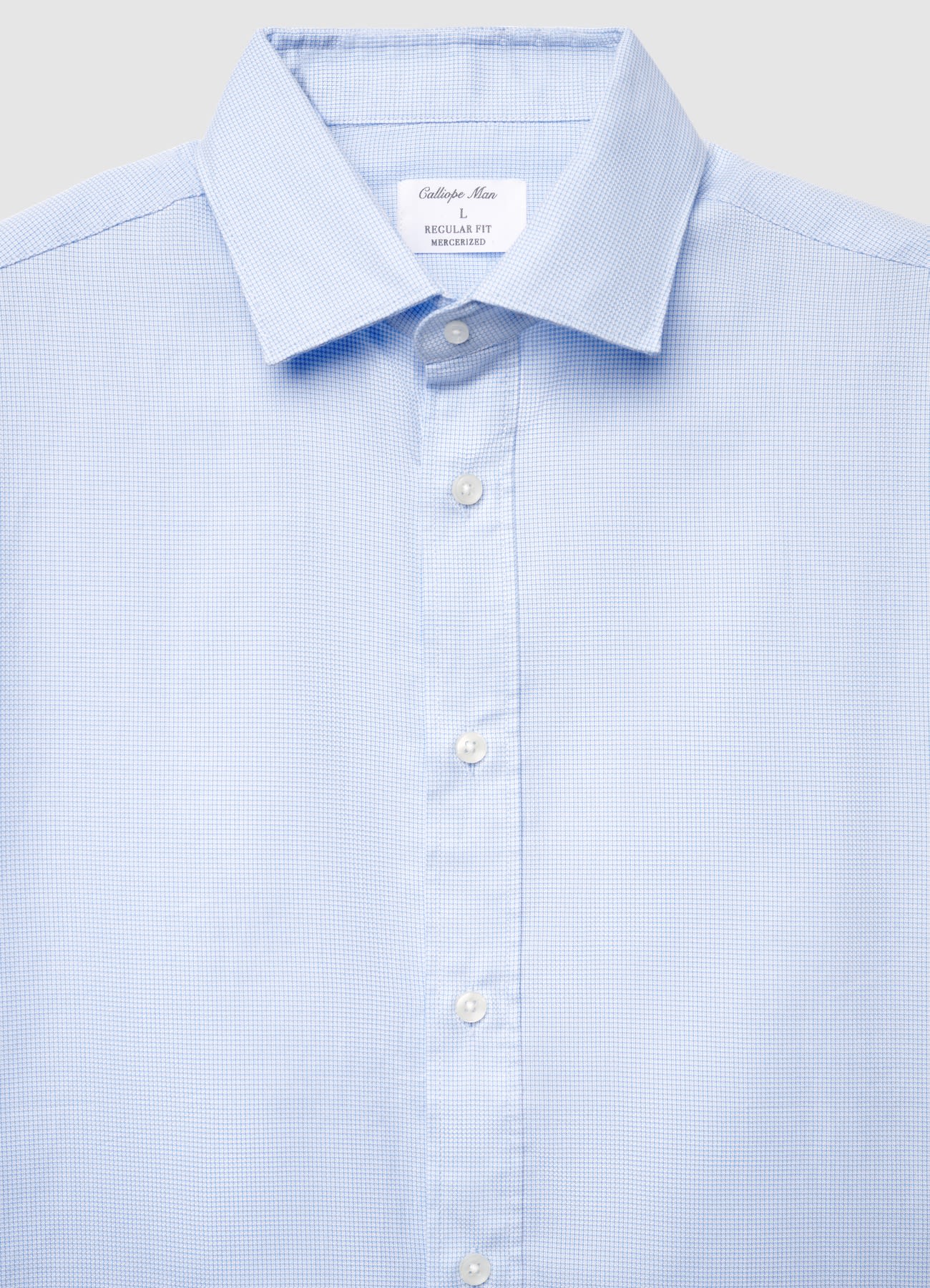 Camicia classica micro fantasia - Image 6