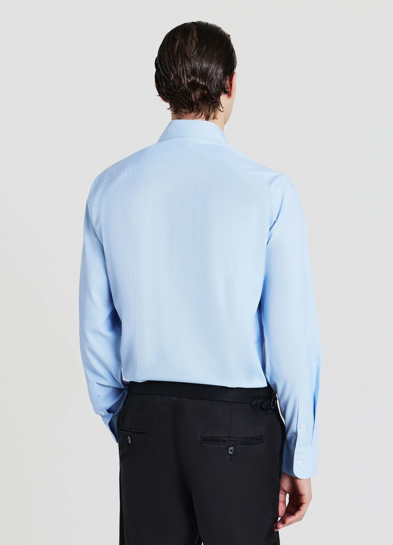 Camicia classica microfantasia pois